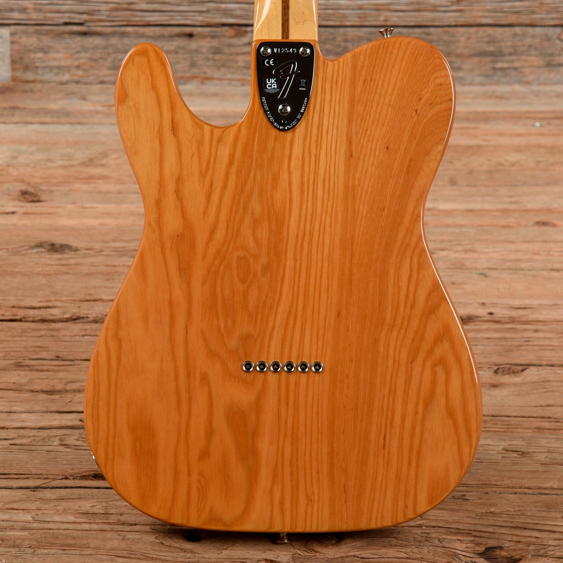 Fender American Vintage II 72 Telecaster Thinline Natural Natural Electric Guitars / Semi-Hollow