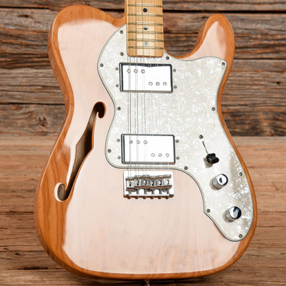 Fender American Vintage II 72 Telecaster Thinline Natural Natural Electric Guitars / Semi-Hollow