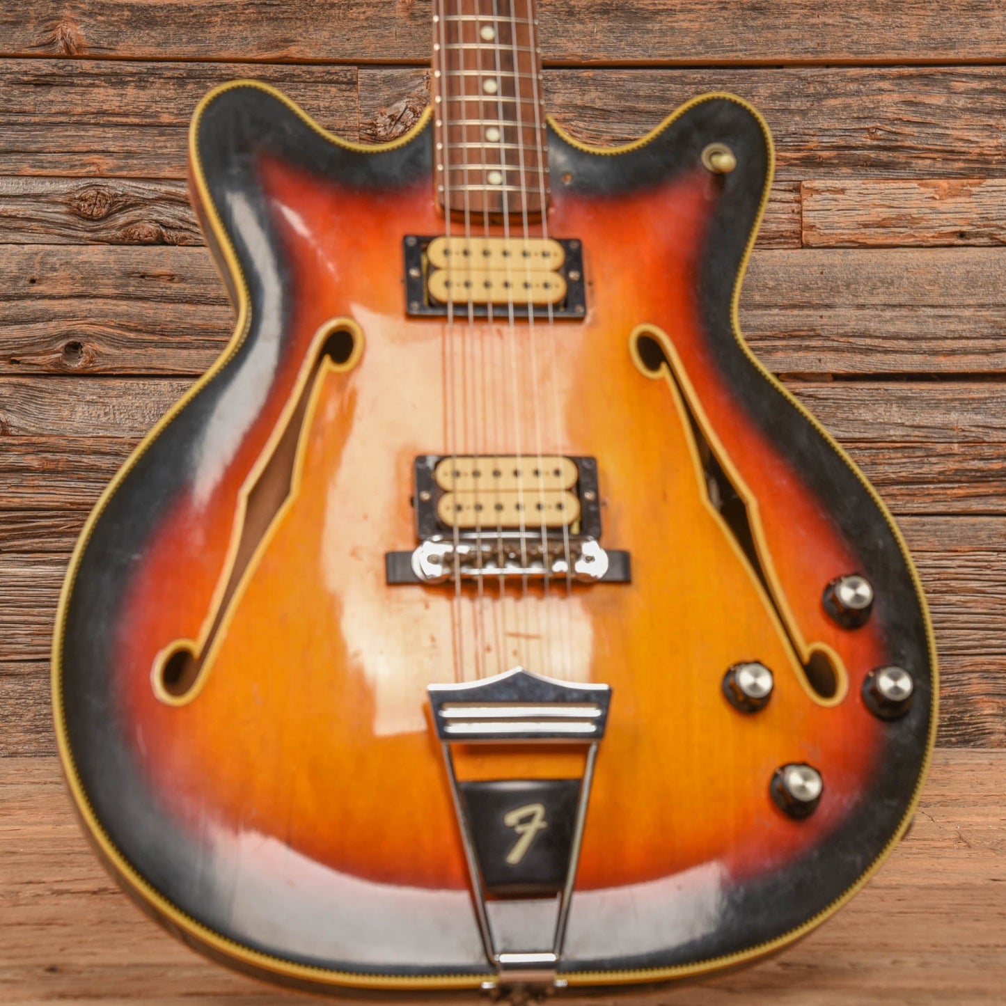 Fender Coronado II Cherry Sunburst 1967 Electric Guitars / Semi-Hollow