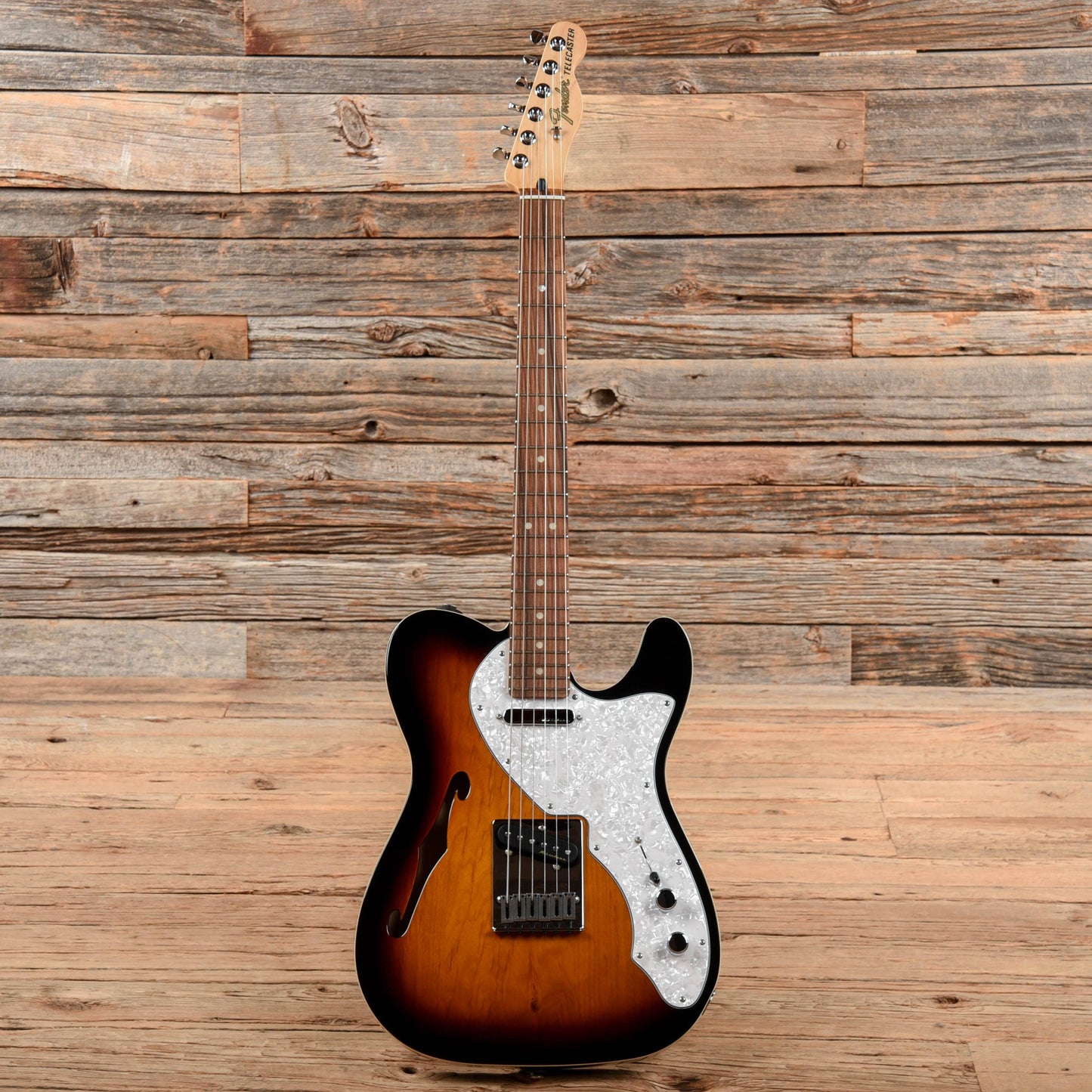 Fender Deluxe Telecaster Thinline Sunburst 2020 Electric Guitars / Semi-Hollow