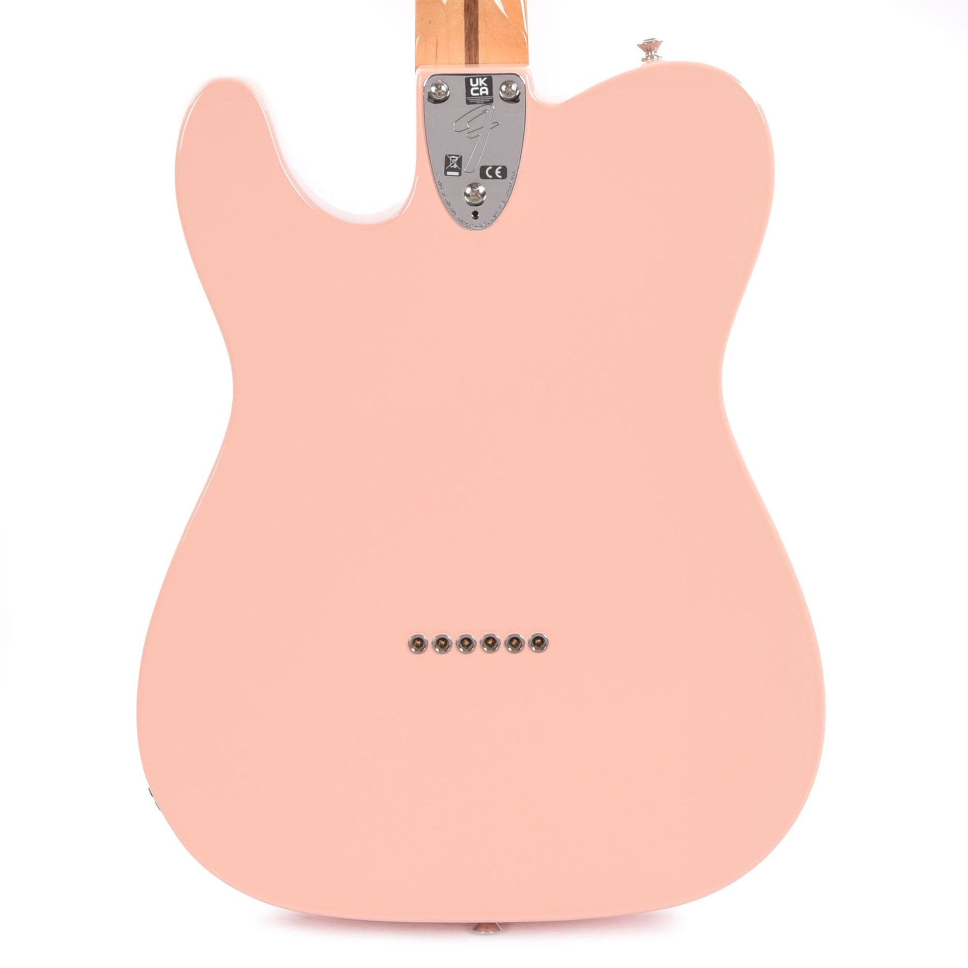 Fender Vintera '70s Telecaster Thinline Shell Pink w/4-Ply Aged Pearl Pickguard Electric Guitars / Semi-Hollow