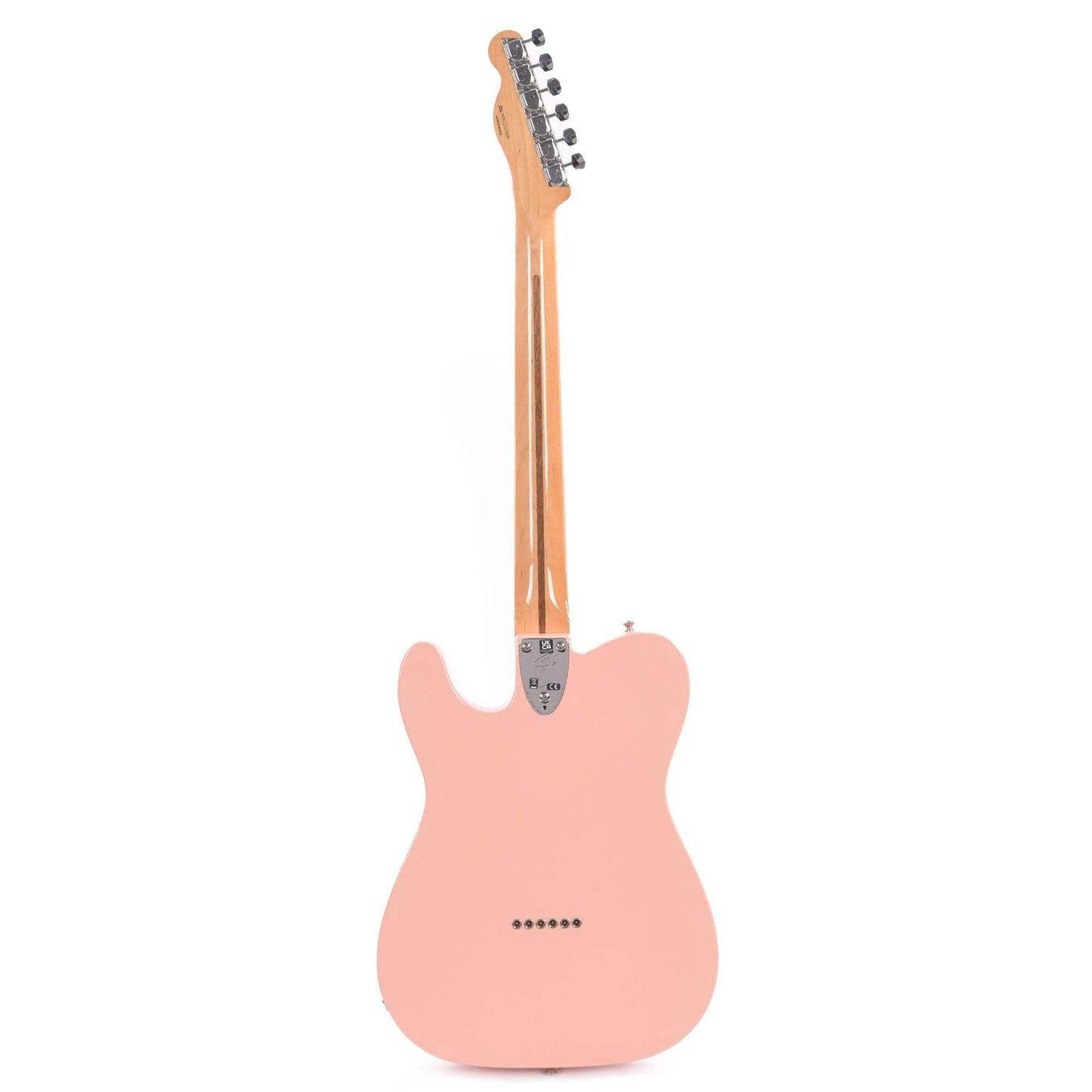 Fender Vintera '70s Telecaster Thinline Shell Pink w/4-Ply Aged Pearl Pickguard Electric Guitars / Semi-Hollow