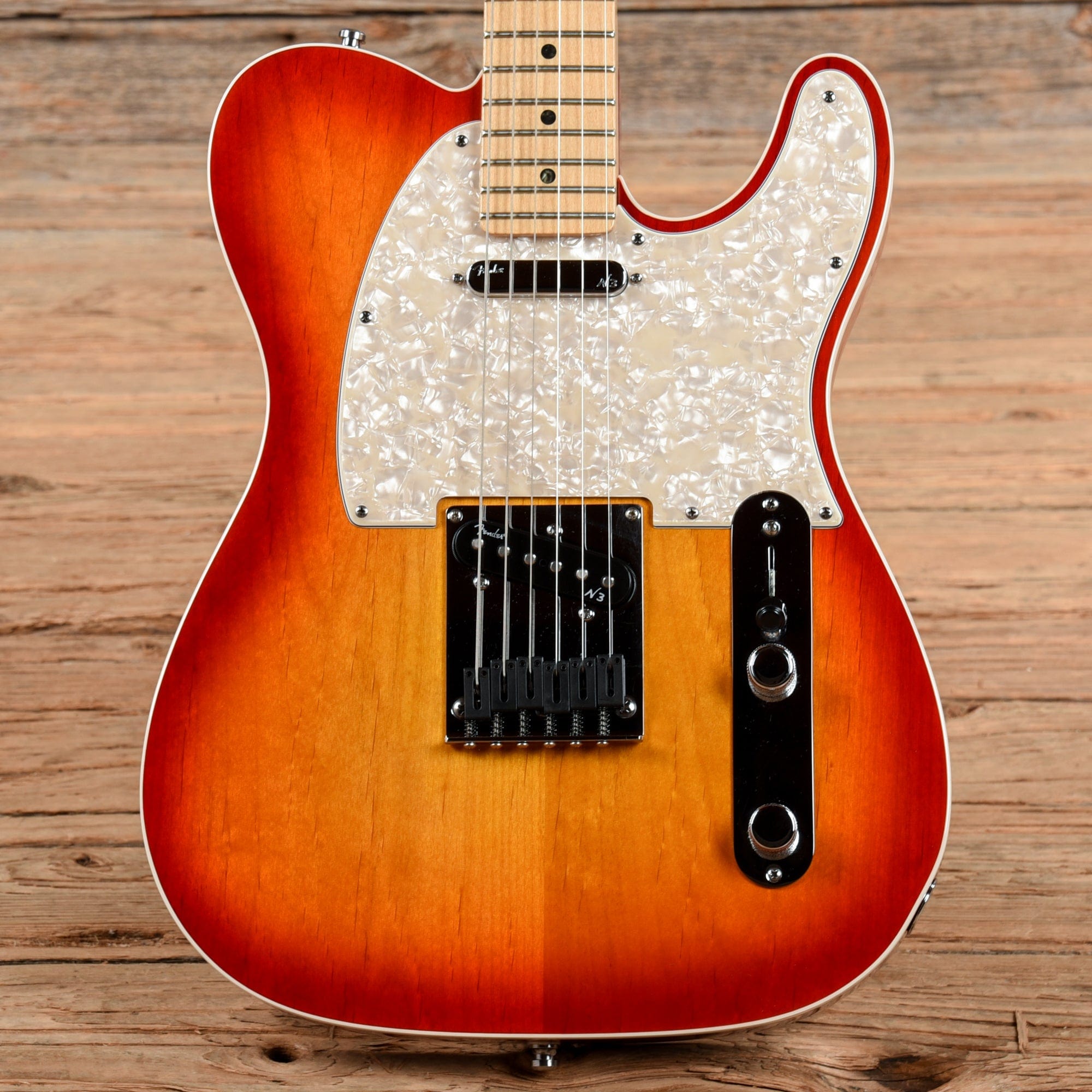 Fender American Deluxe Telecaster Cherry Sunburst 2012 – Chicago