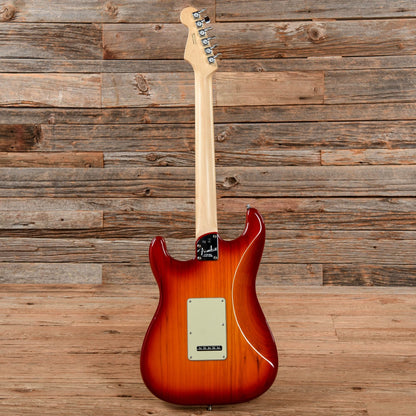 Fender American Elite Stratocaster Aged Cherry Sunburst 2019 Electric Guitars / Solid Body