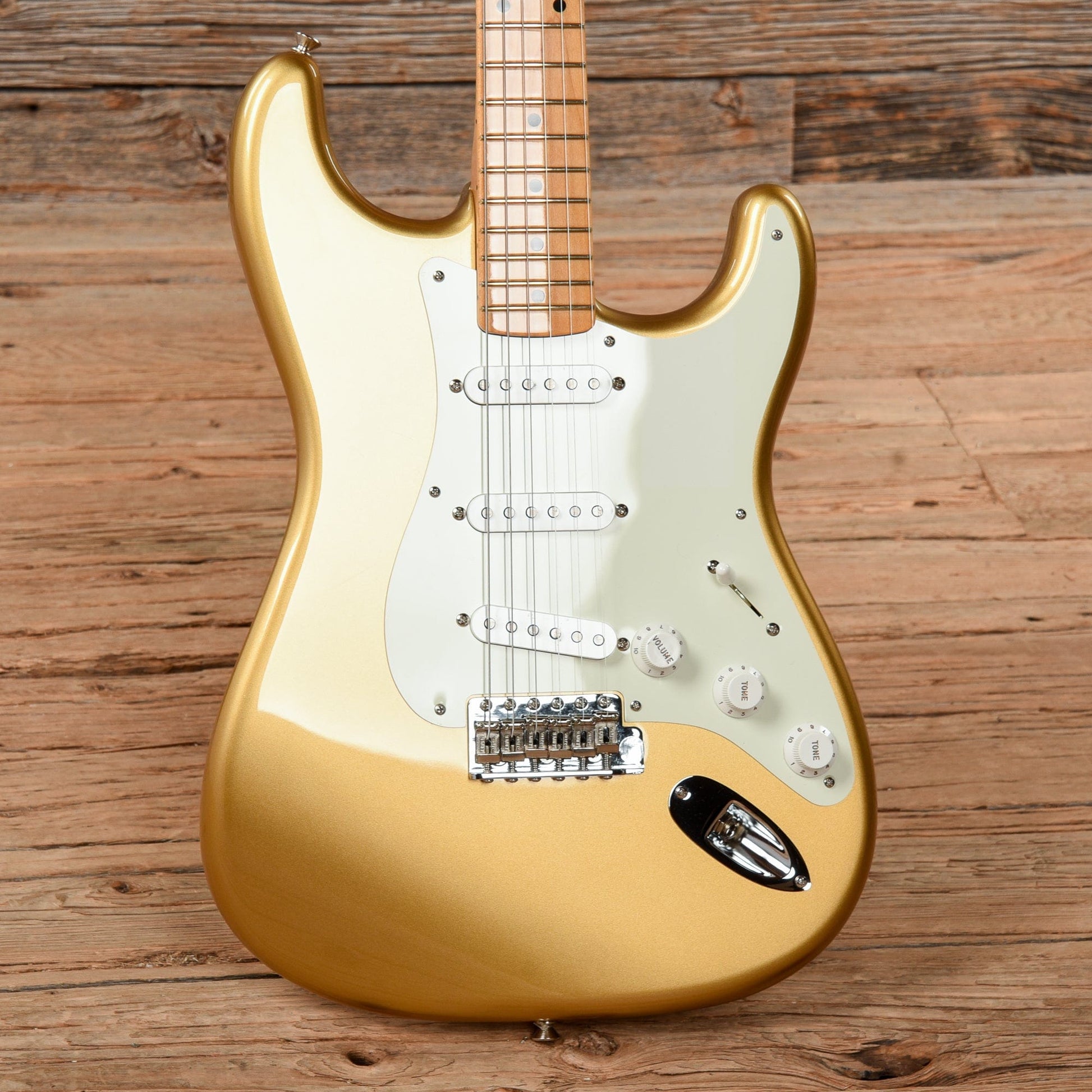 Fender American Original '50s Stratocaster Aztec Gold 2022 Electric Guitars / Solid Body