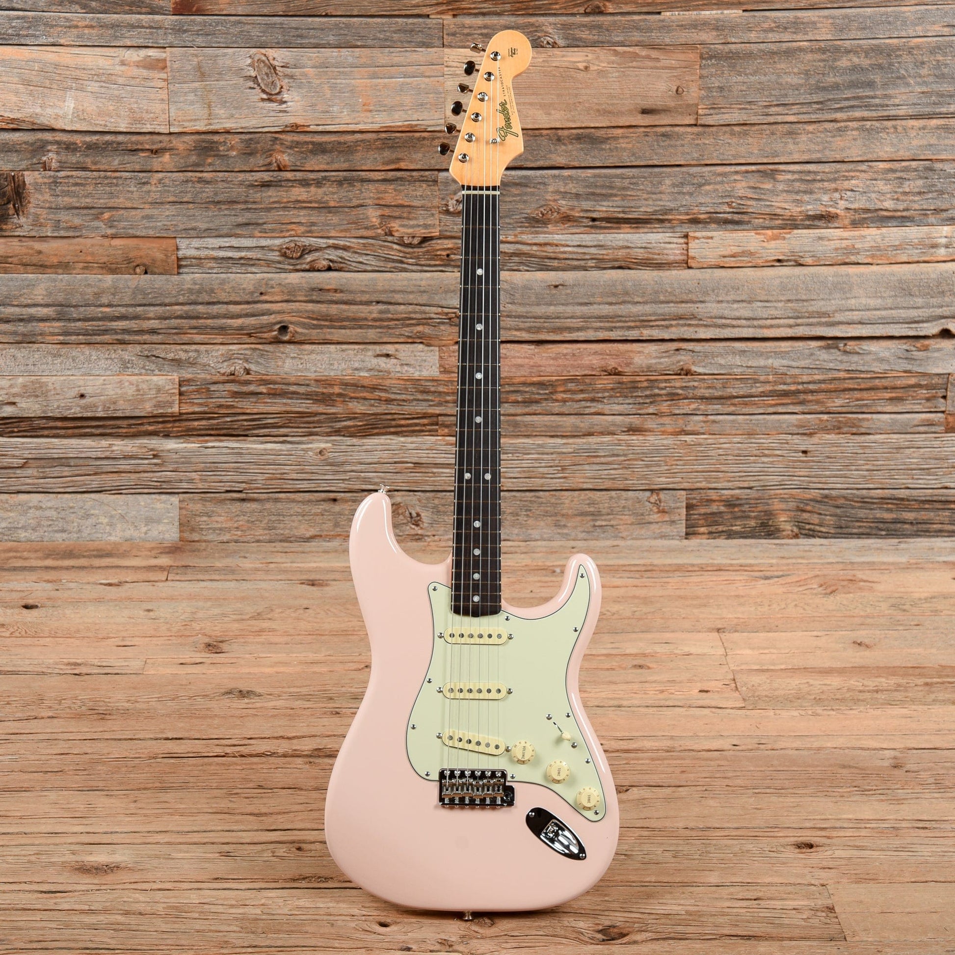 Fender American Original '60s Stratocaster Shell Pink 2021 Electric Guitars / Solid Body