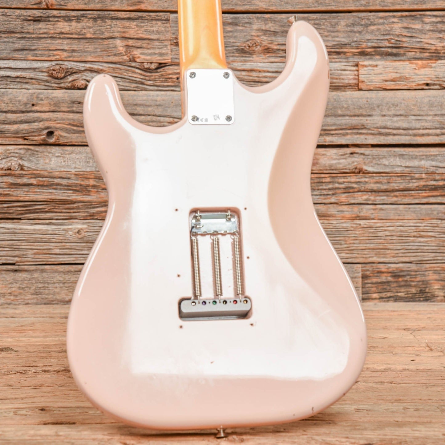 Fender American Original '60s Stratocaster Shell Pink 2021 Electric Guitars / Solid Body