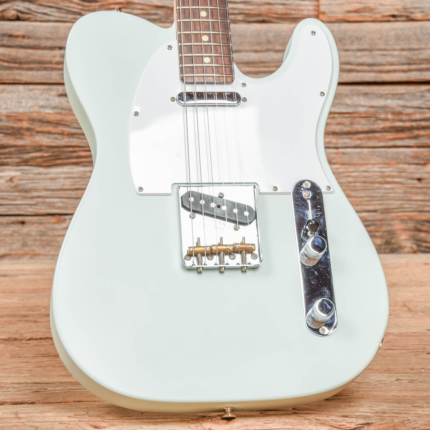 Fender American Performer Telecaster Satin Sonic Blue 2019 Electric Guitars / Solid Body