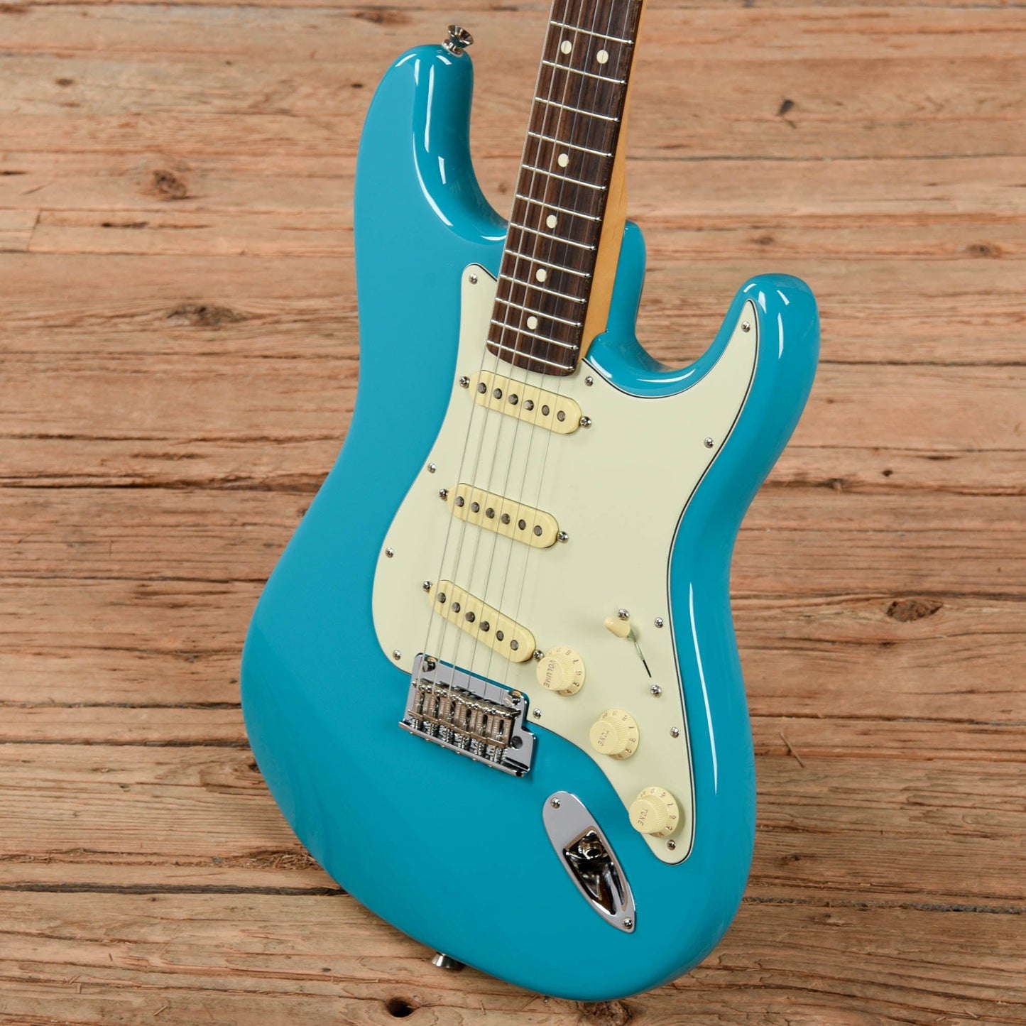 Fender American Professional II Stratocaster Miami Blue 2021 Electric Guitars / Solid Body