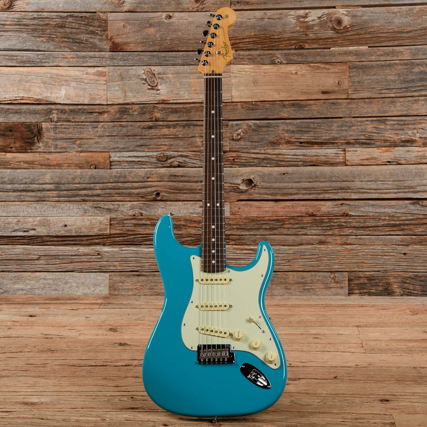 Fender American Professional II Stratocaster Miami Blue 2021 Electric Guitars / Solid Body