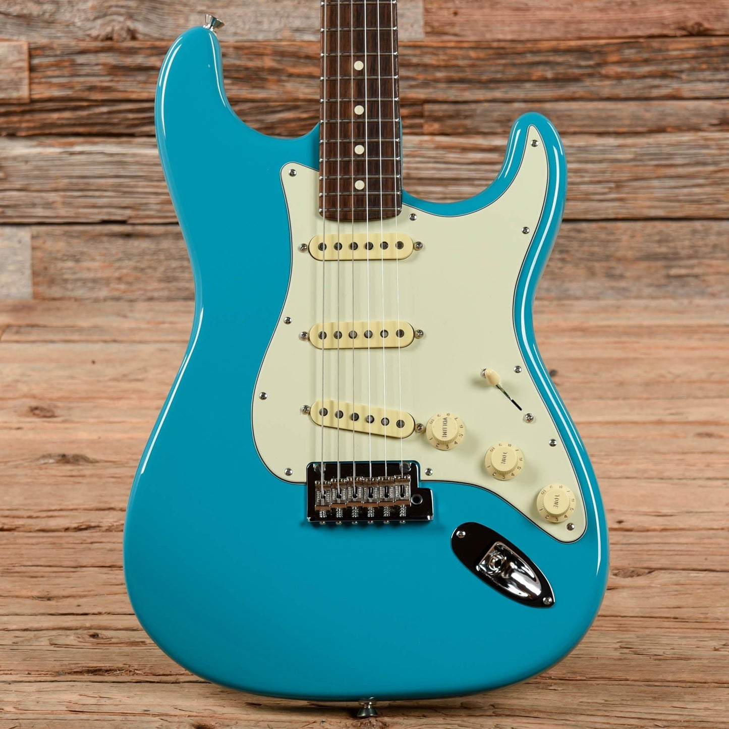 Fender American Professional II Stratocaster Miami Blue 2021 Electric Guitars / Solid Body