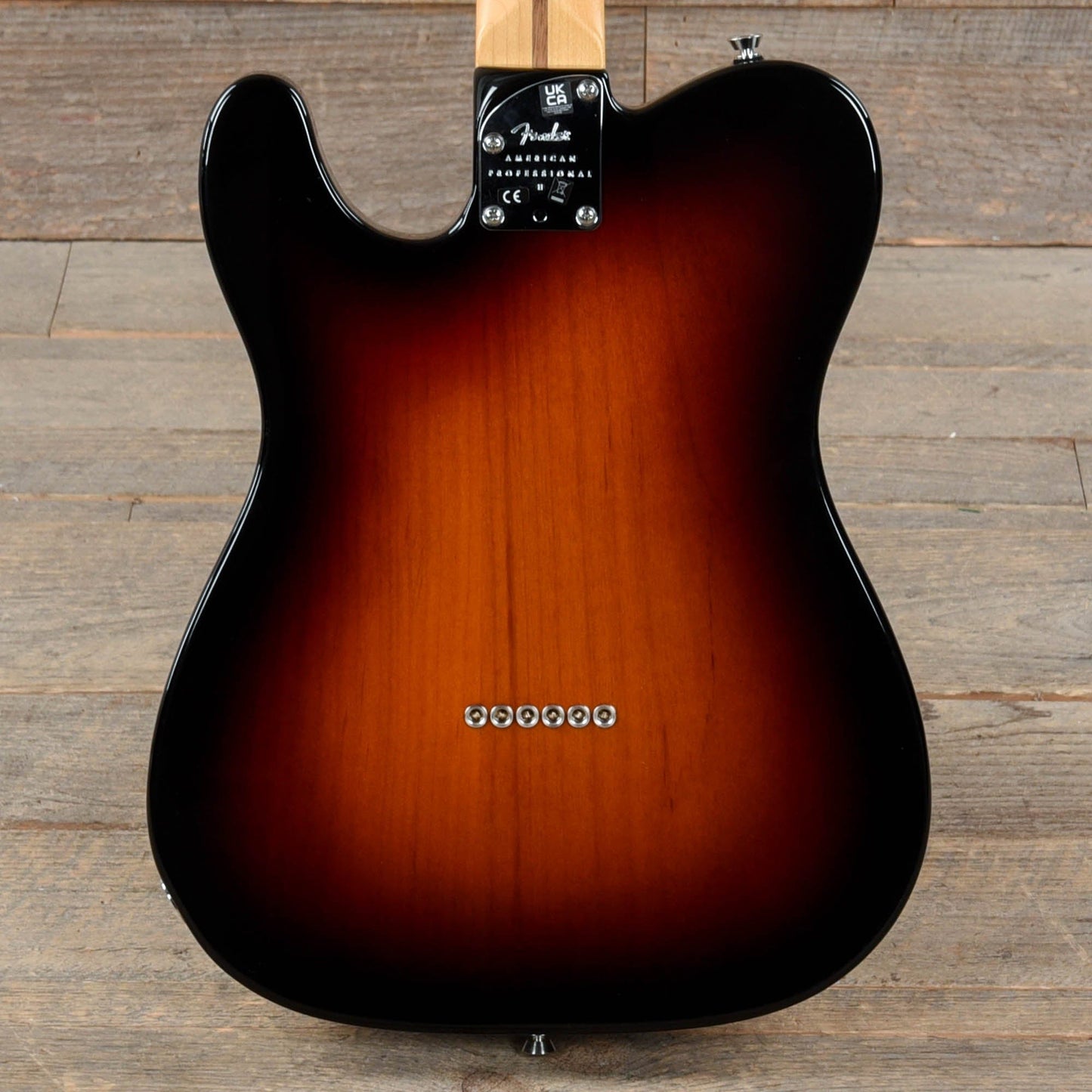 Fender American Professional II Telecaster 3-Tone Sunburst Electric Guitars / Solid Body