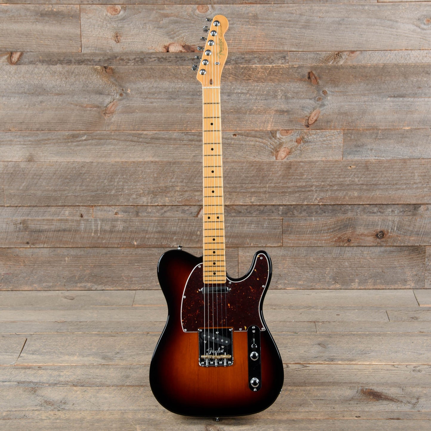 Fender American Professional II Telecaster 3-Tone Sunburst Electric Guitars / Solid Body