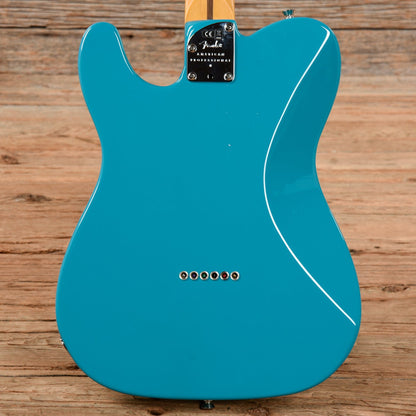 Fender American Professional II Telecaster Deluxe Miami Blue 2021 Electric Guitars / Solid Body