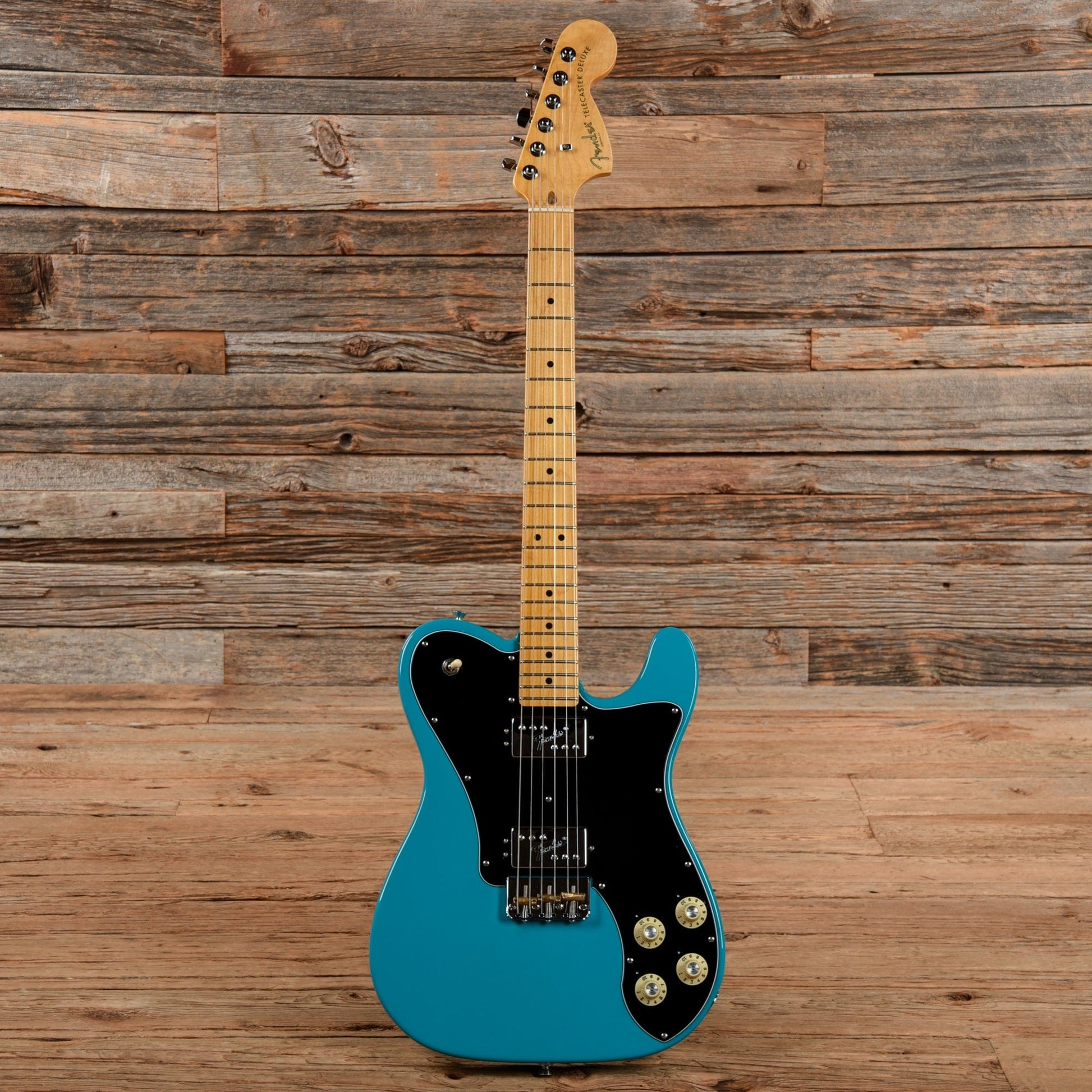 Fender American Professional II Telecaster Deluxe Miami Blue 2021 Electric Guitars / Solid Body