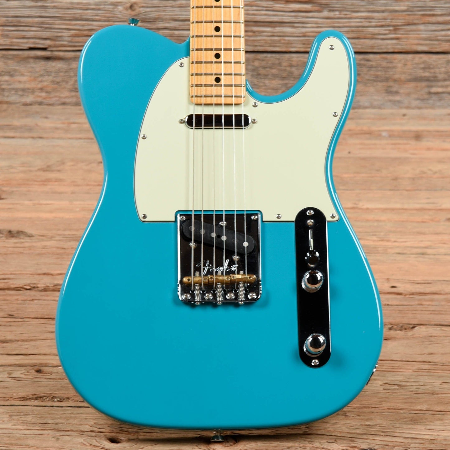 Fender American Professional II Telecaster Miami Blue 2020 Electric Guitars / Solid Body