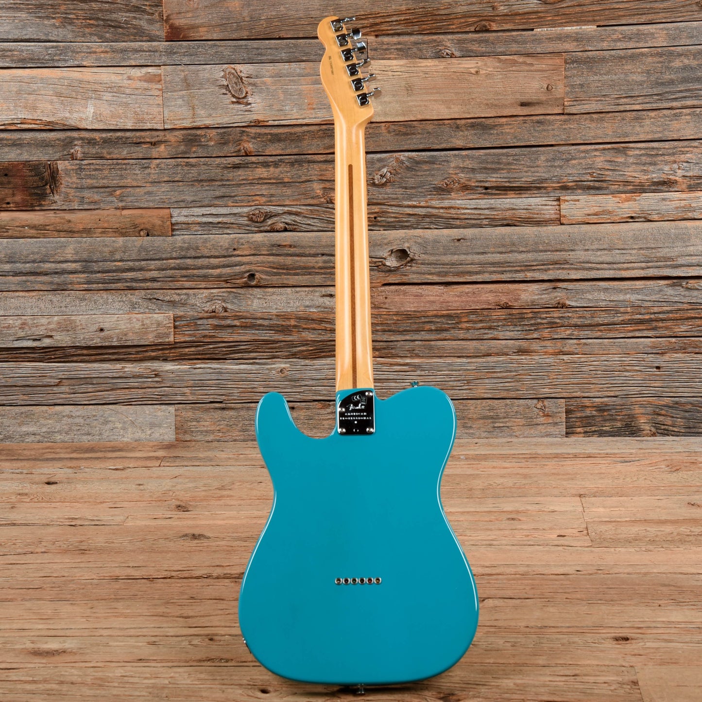 Fender American Professional II Telecaster Miami Blue 2020 Electric Guitars / Solid Body