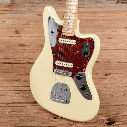 Fender American Professional Jaguar Olympic White Electric Guitars / Solid Body