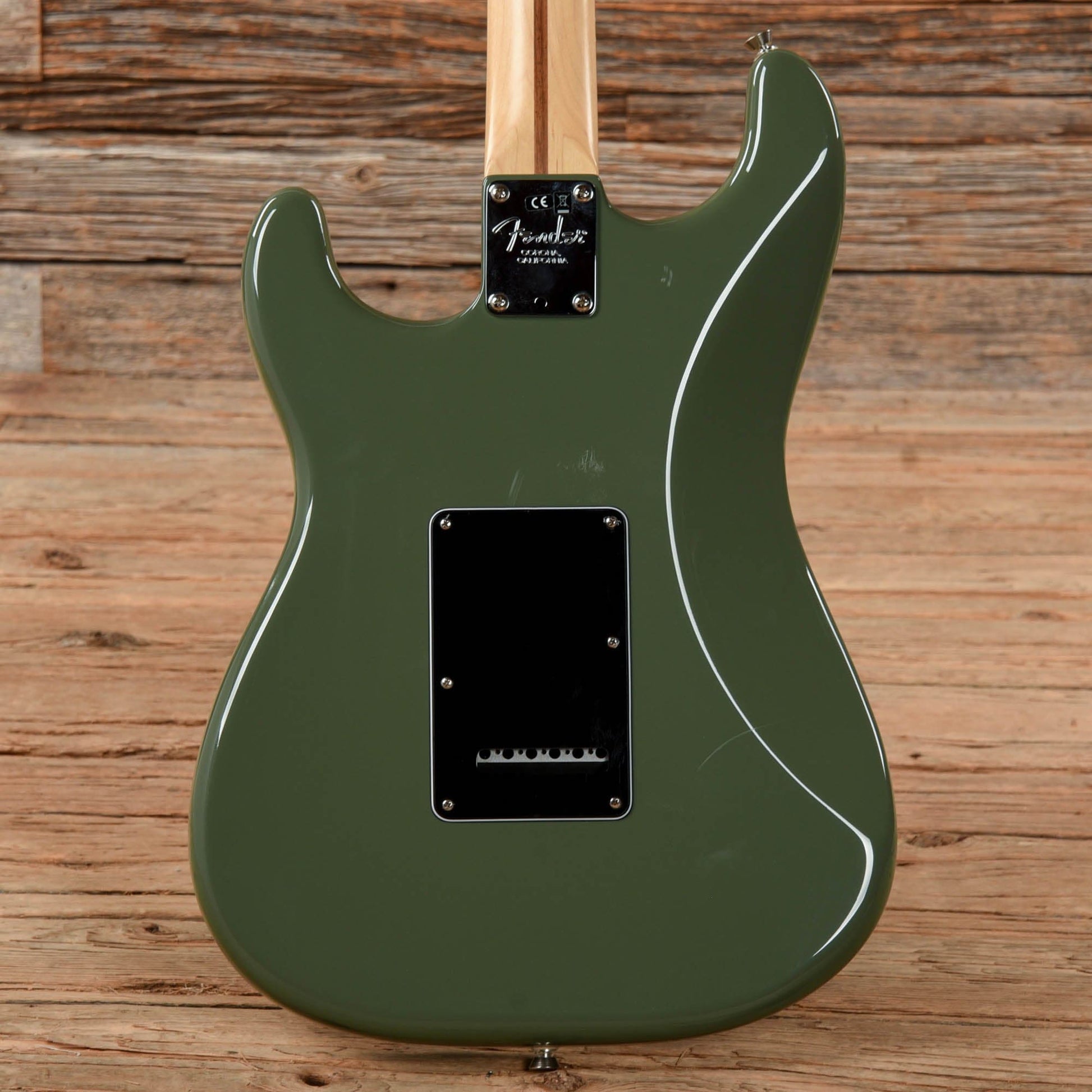 Fender American Professional Series Stratocaster Antique Olive 2019 Electric Guitars / Solid Body