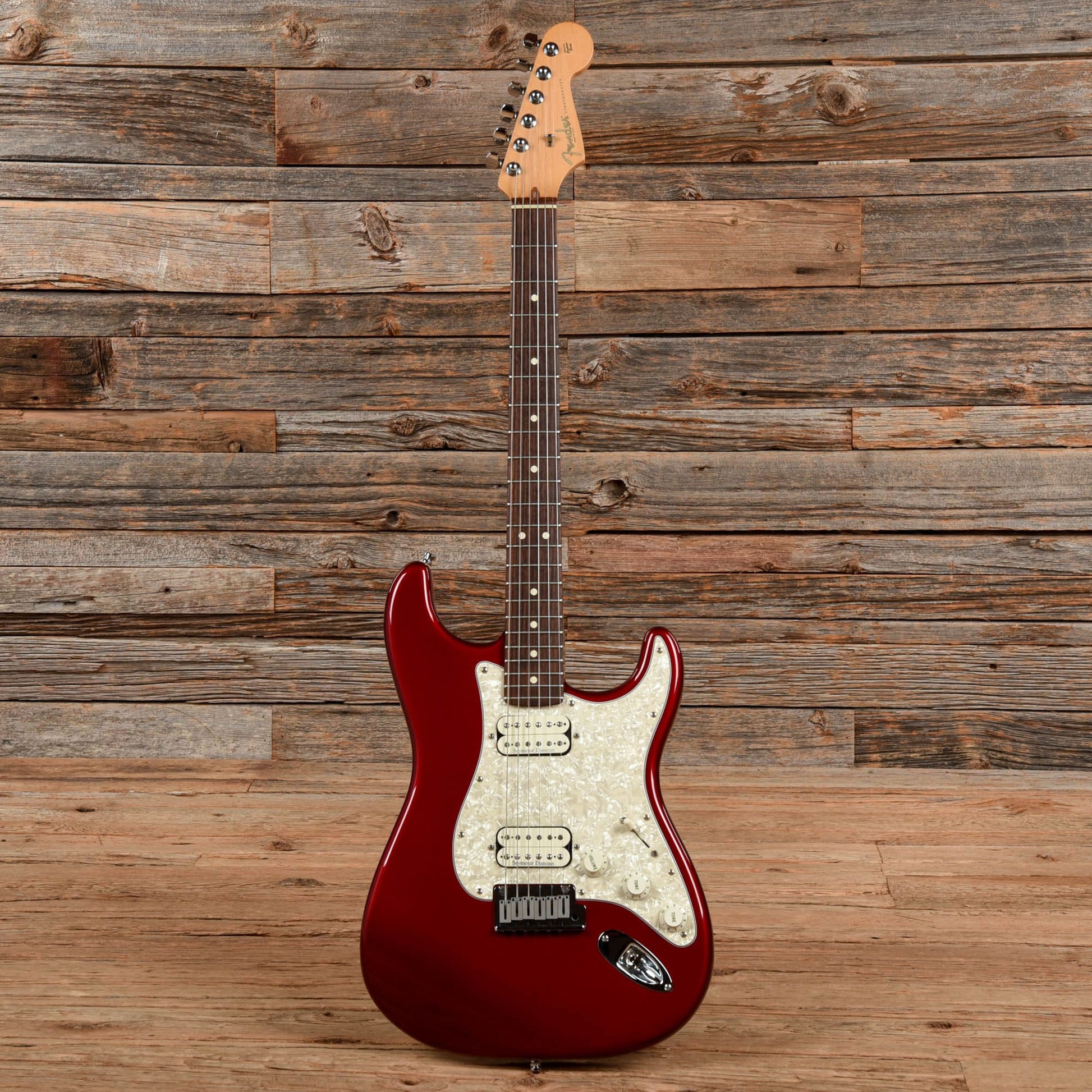 Fender American Series Double Fat Stratocaster Candy Apple Red 2000 Electric Guitars / Solid Body