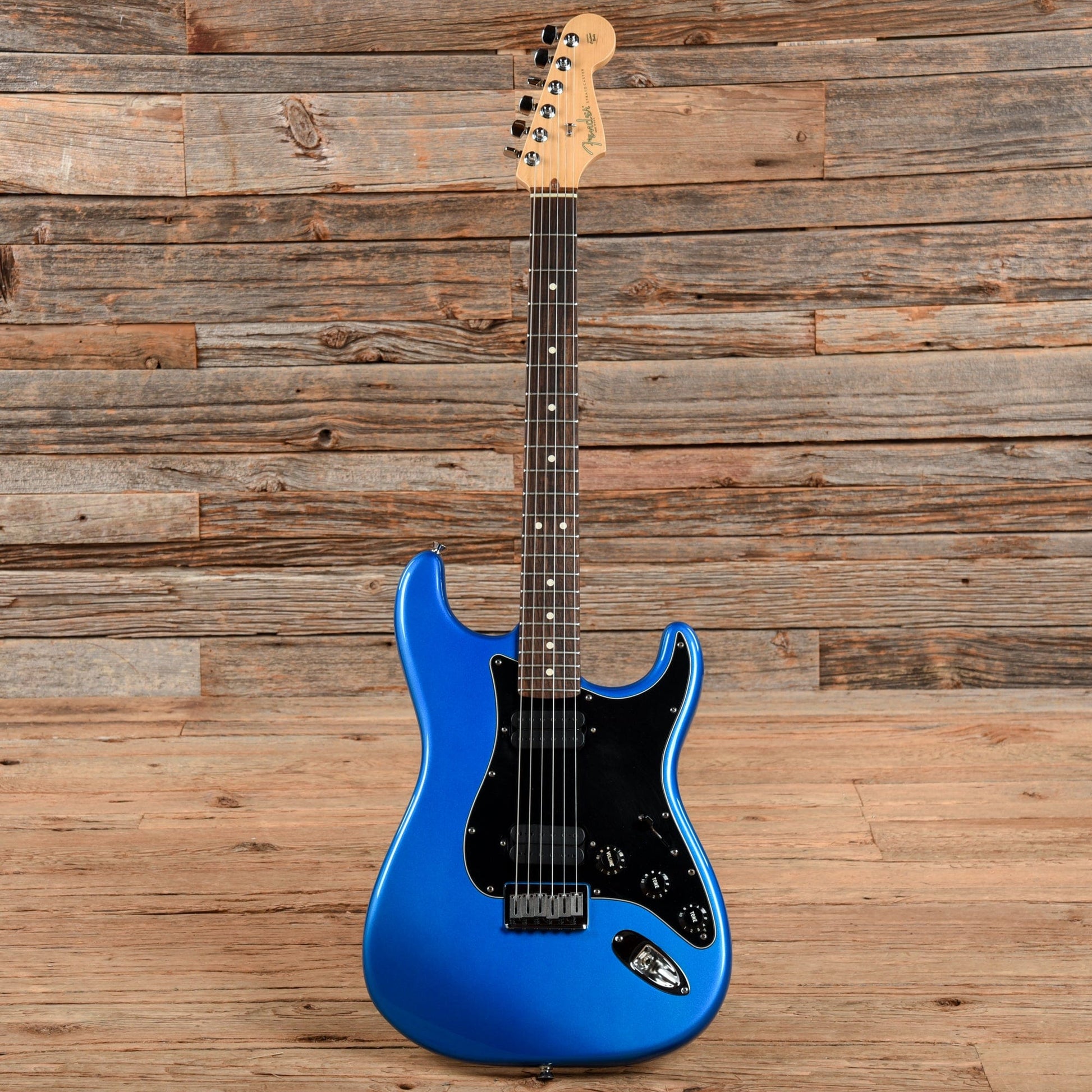 Fender American Series Stratocaster HH Hardtail Chrome Blue 2003 Electric Guitars / Solid Body