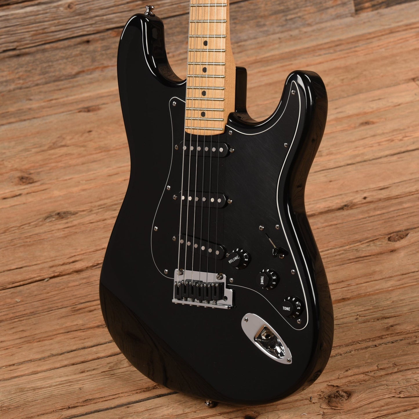 Fender American Standard Stratocaster Black 1996 Electric Guitars / Solid Body