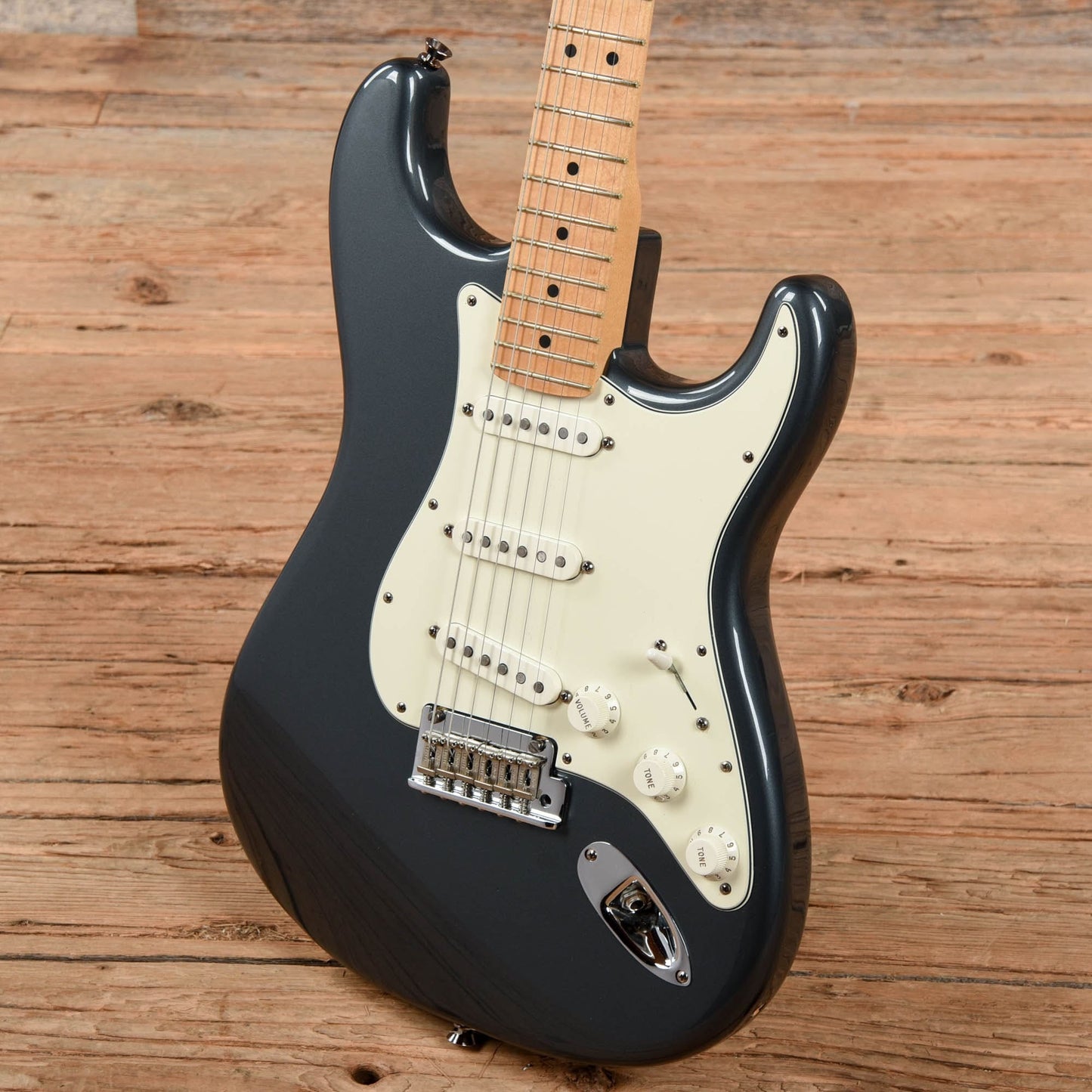 Fender American Standard Stratocaster Charcoal Frost Metallic 2008 Electric Guitars / Solid Body