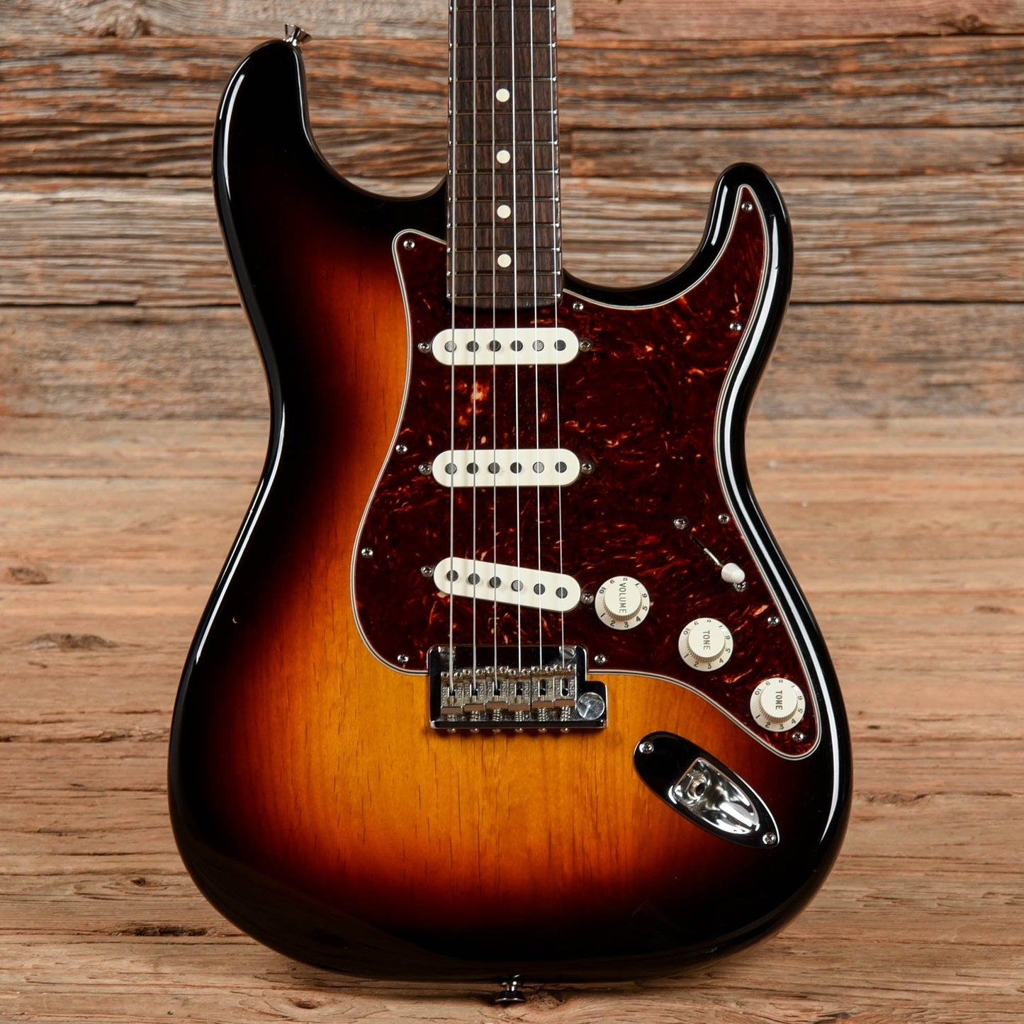 Fender American Standard Stratocaster Sunburst 2008 Electric Guitars / Solid Body