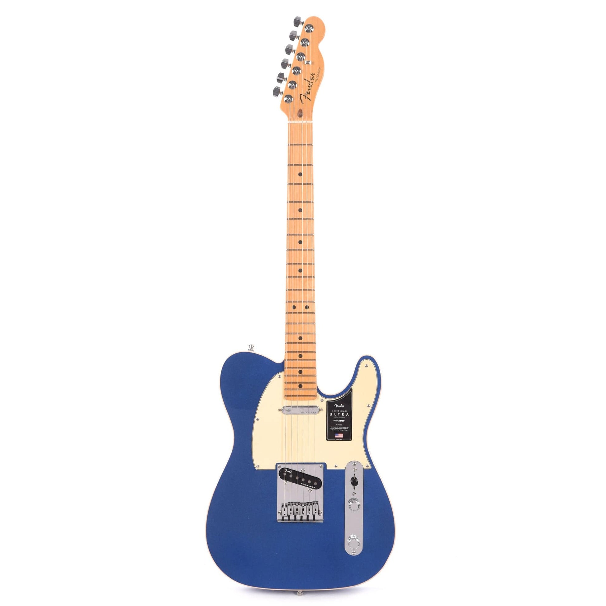 Fender American Ultra Telecaster Cobra Blue Electric Guitars / Solid Body