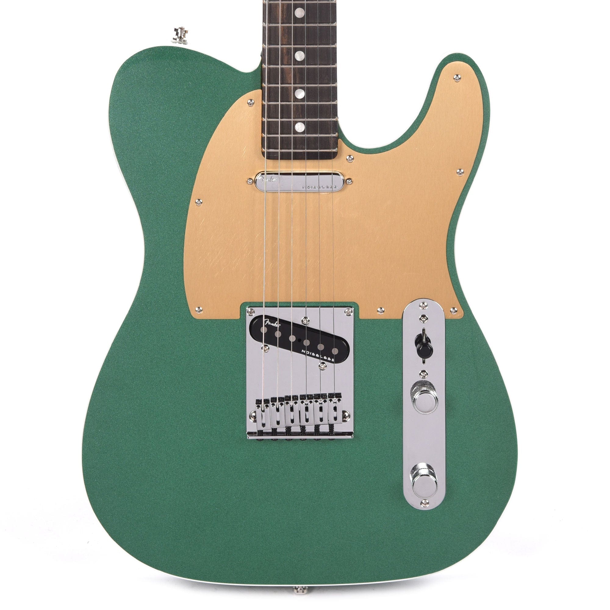 Fender American Ultra Telecaster Mystic Pine w/Ebony Fingerboard & Anodized Gold Pickguard Electric Guitars / Solid Body