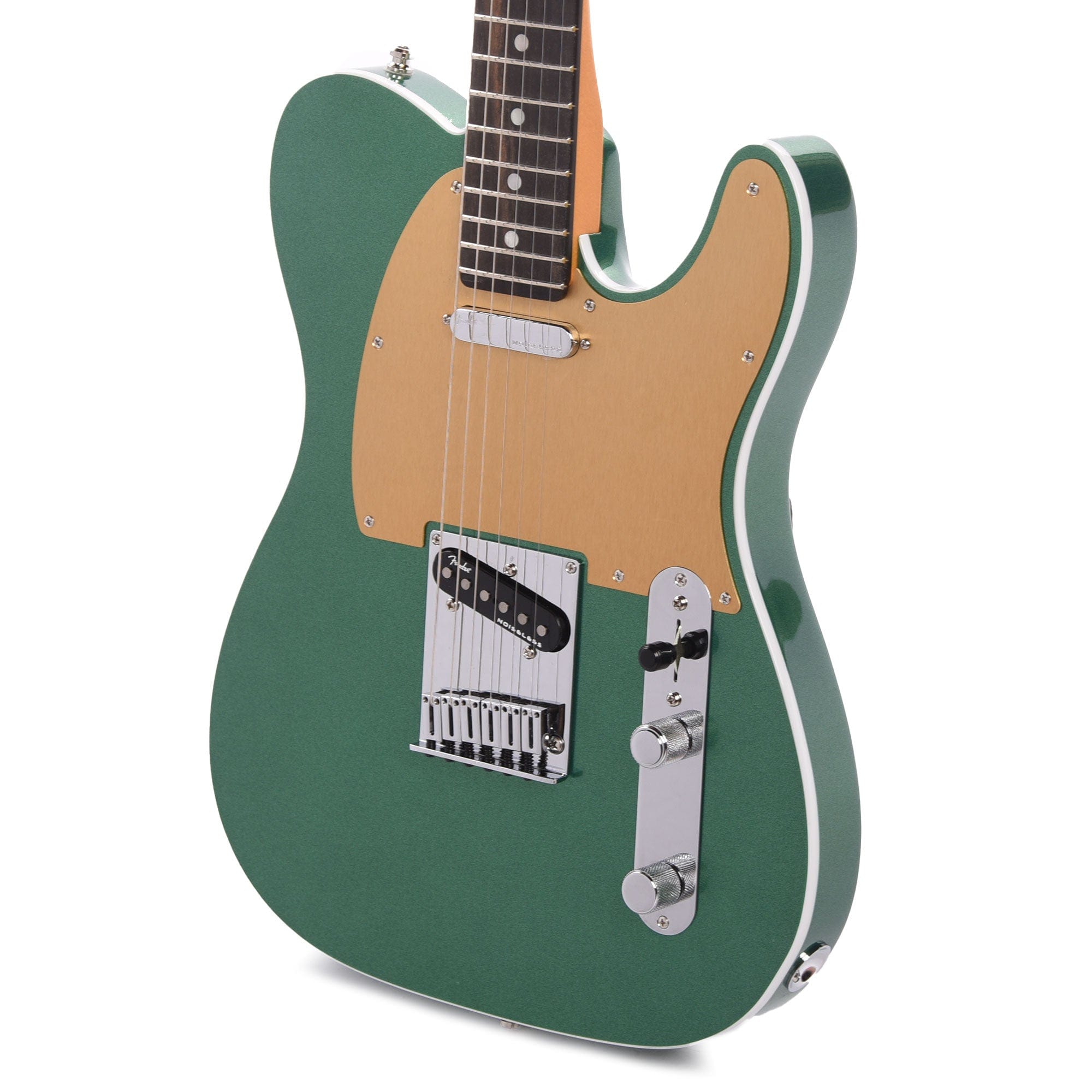 Fender American Ultra Telecaster Mystic Pine w/Ebony Fingerboard & Anodized Gold Pickguard Electric Guitars / Solid Body