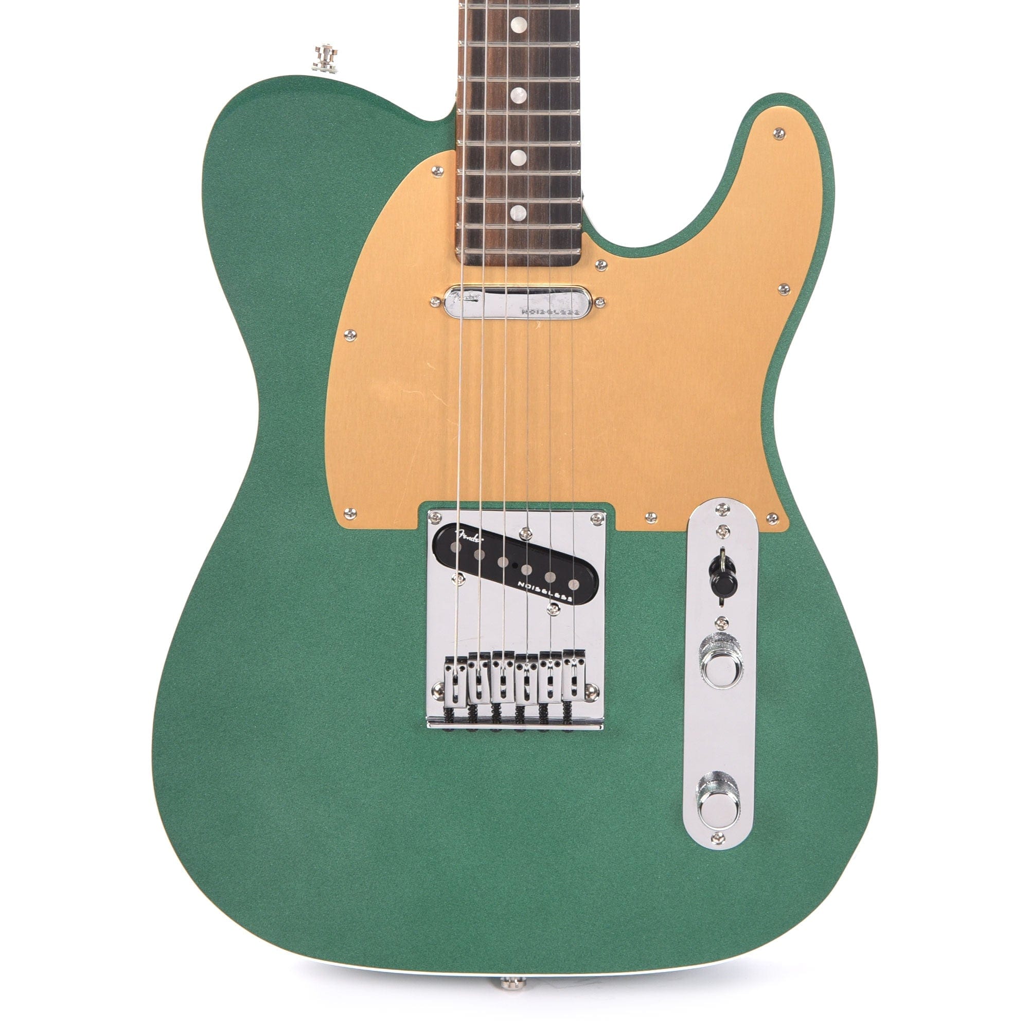 Fender American Ultra Telecaster Mystic Pine w/Ebony Fingerboard & Anodized Gold Pickguard Electric Guitars / Solid Body