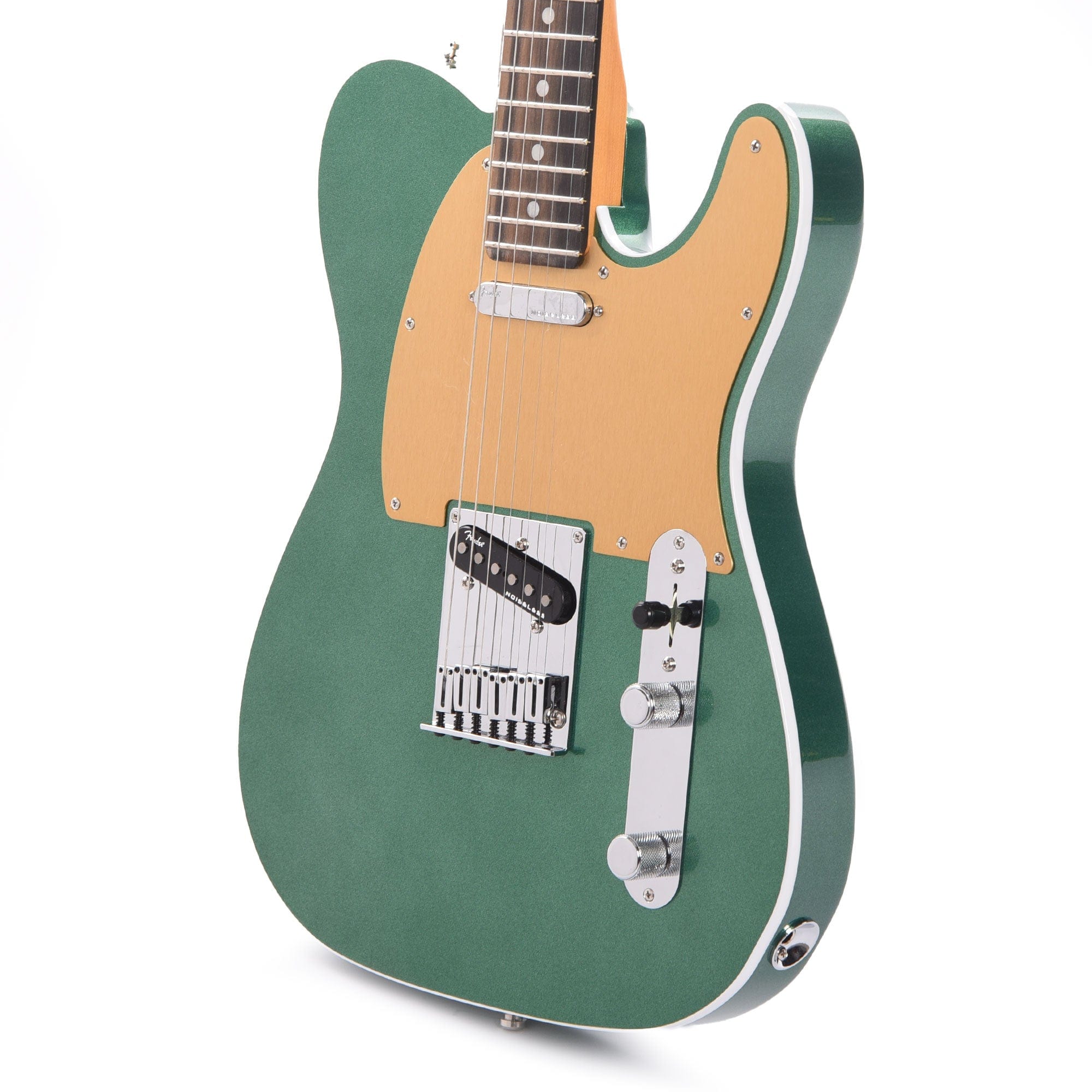 Fender American Ultra Telecaster Mystic Pine w/Ebony Fingerboard & Anodized Gold Pickguard Electric Guitars / Solid Body