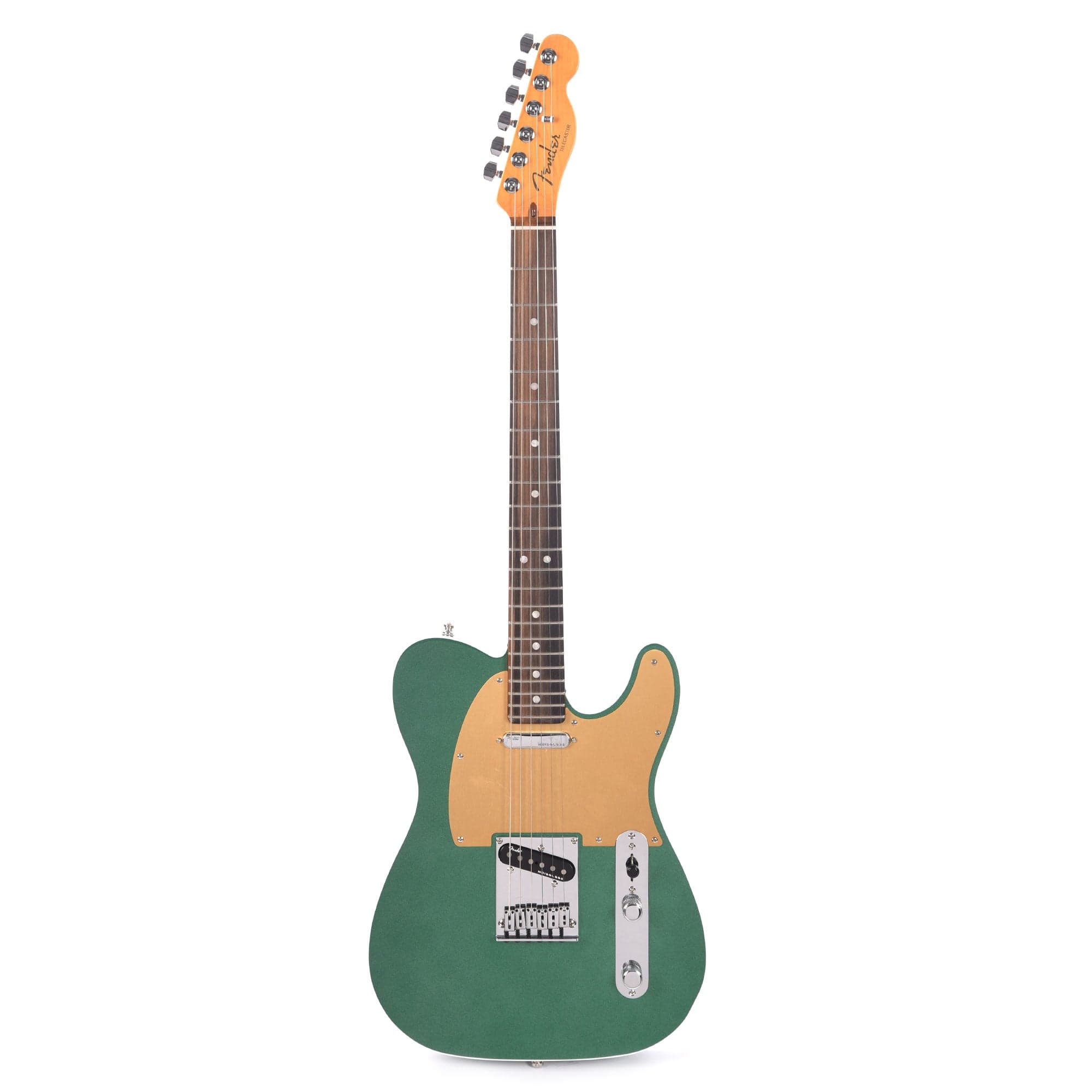 Fender American Ultra Telecaster Mystic Pine w/Ebony Fingerboard & Anodized Gold Pickguard Electric Guitars / Solid Body