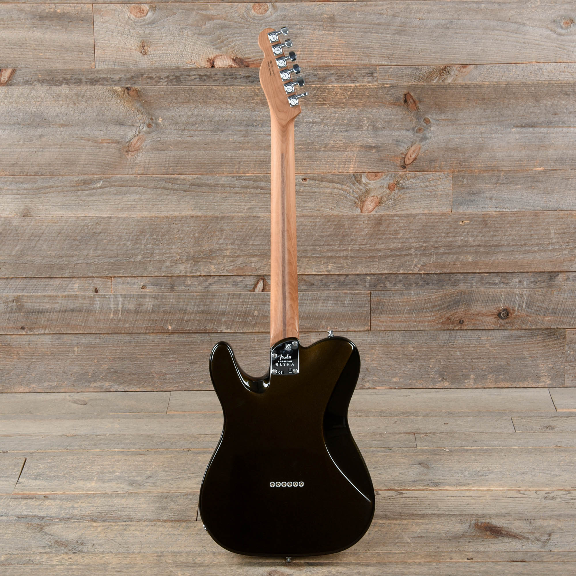 Fender American Ultra Telecaster Roasted Maple Neck Texas Tea Electric Guitars / Solid Body