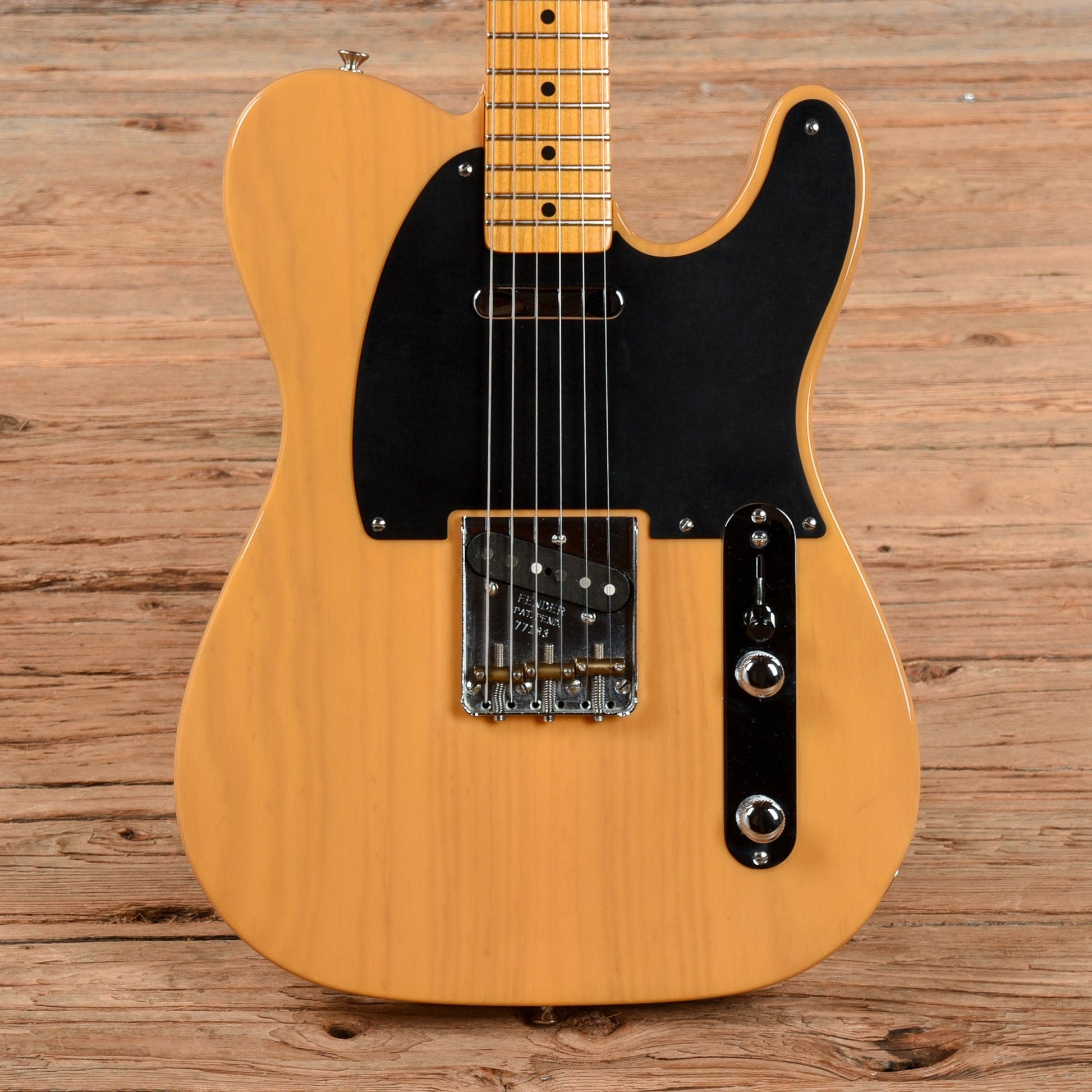 Fender American Vintage 52 Telecaster Butterscotch Blonde Electric Guitars / Solid Body