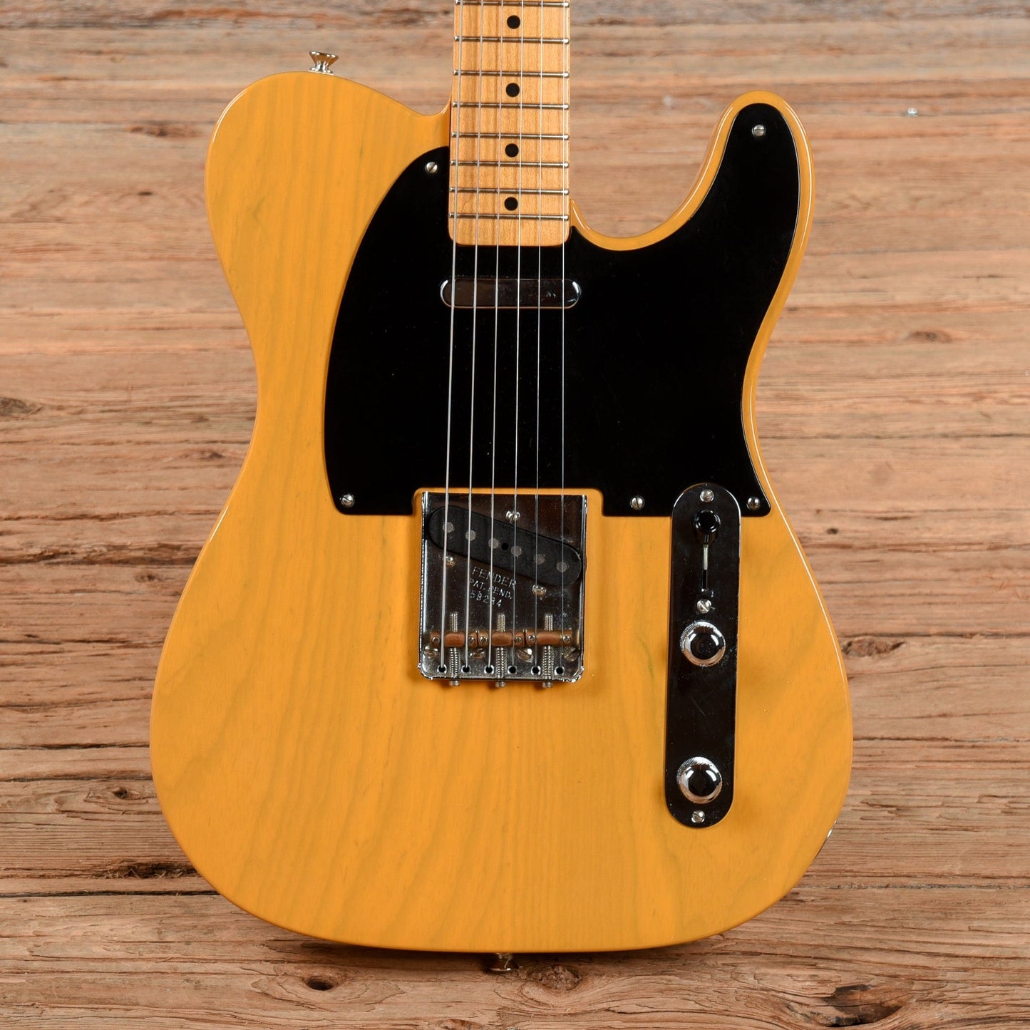 Fender American Vintage '52 Telecaster Butterscotch Blonde Electric Guitars / Solid Body