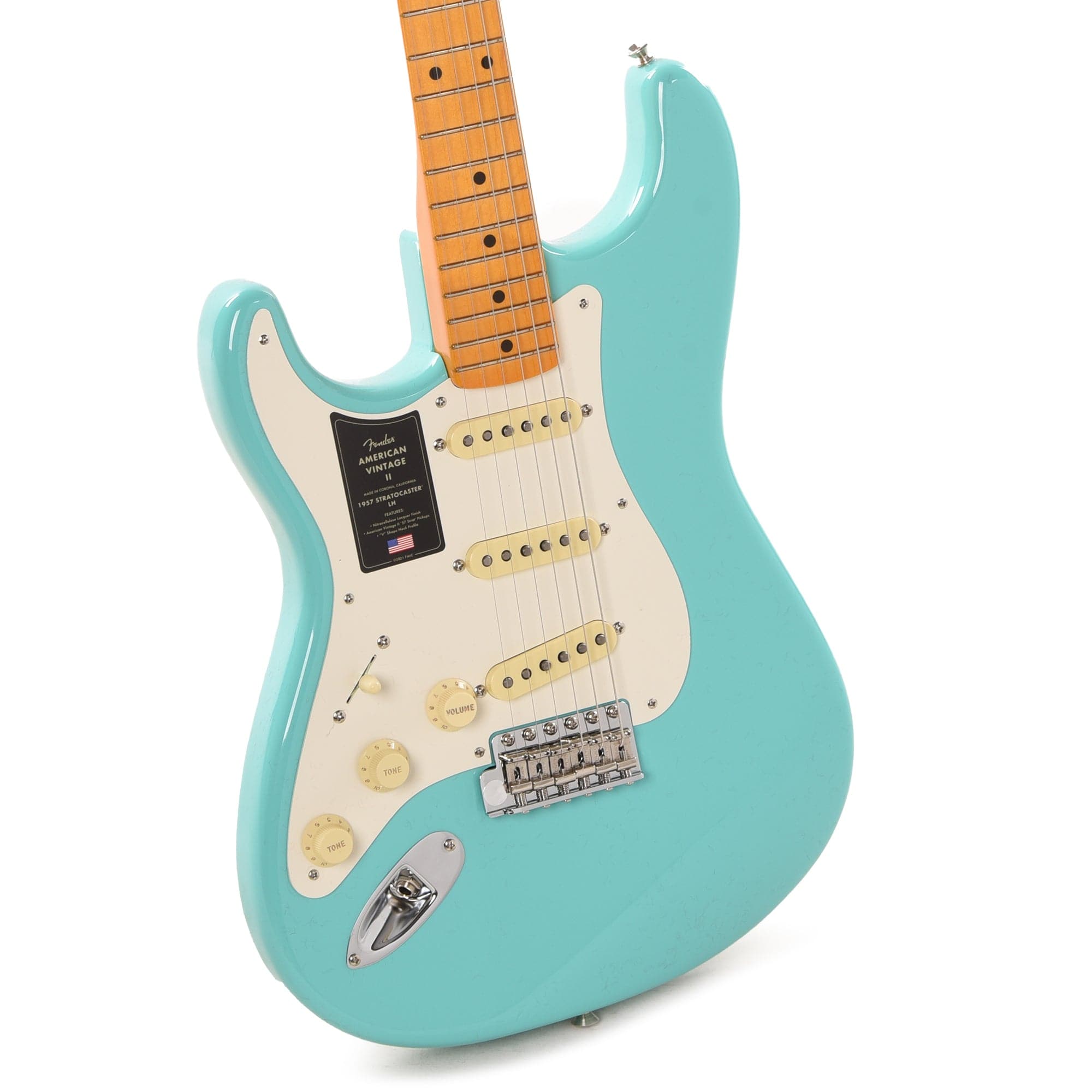 Fender American Vintage II 1957 Stratocaster Sea Foam Green LEFTY