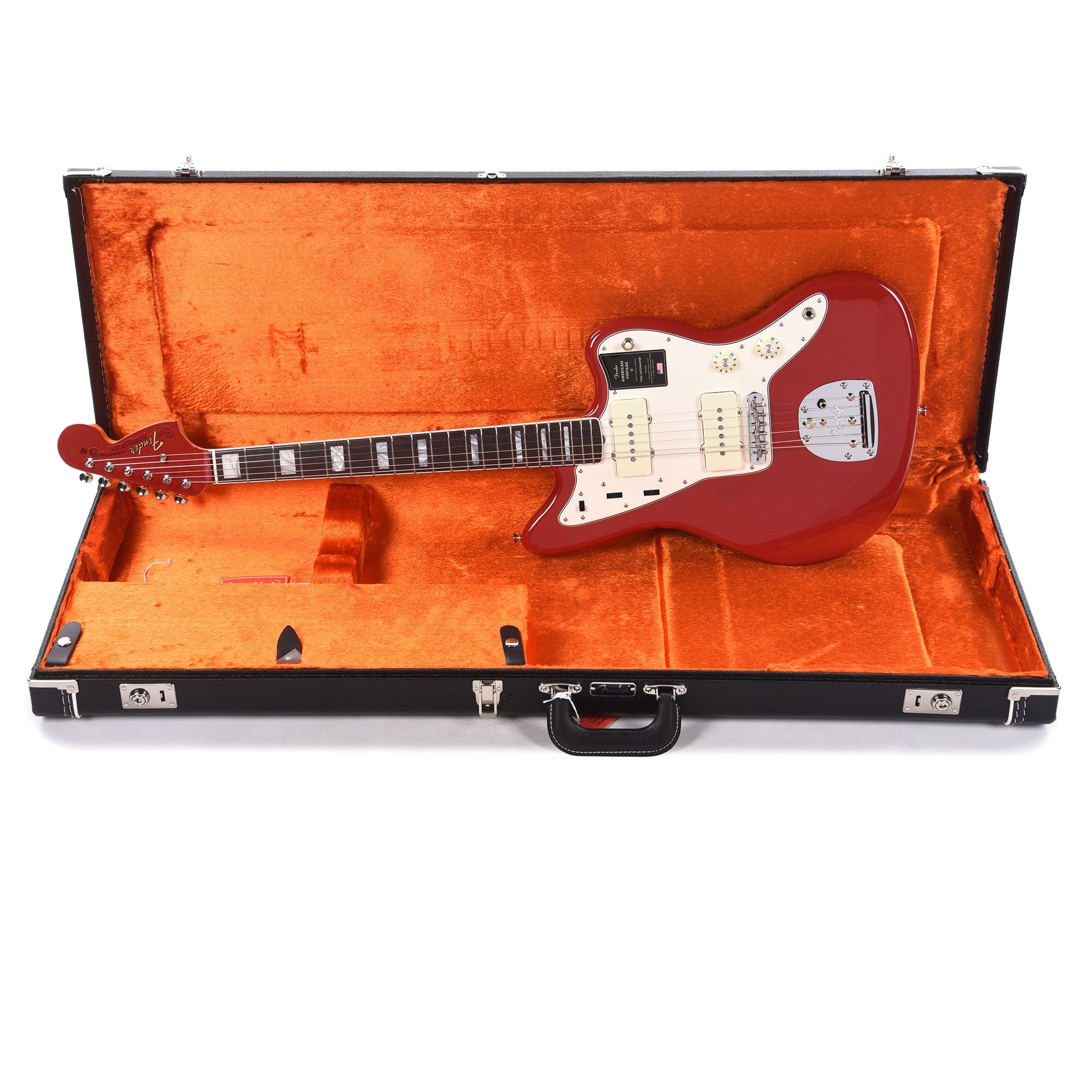 Fender American Vintage II 1966 Jazzmaster Dakota Red Electric Guitars / Solid Body