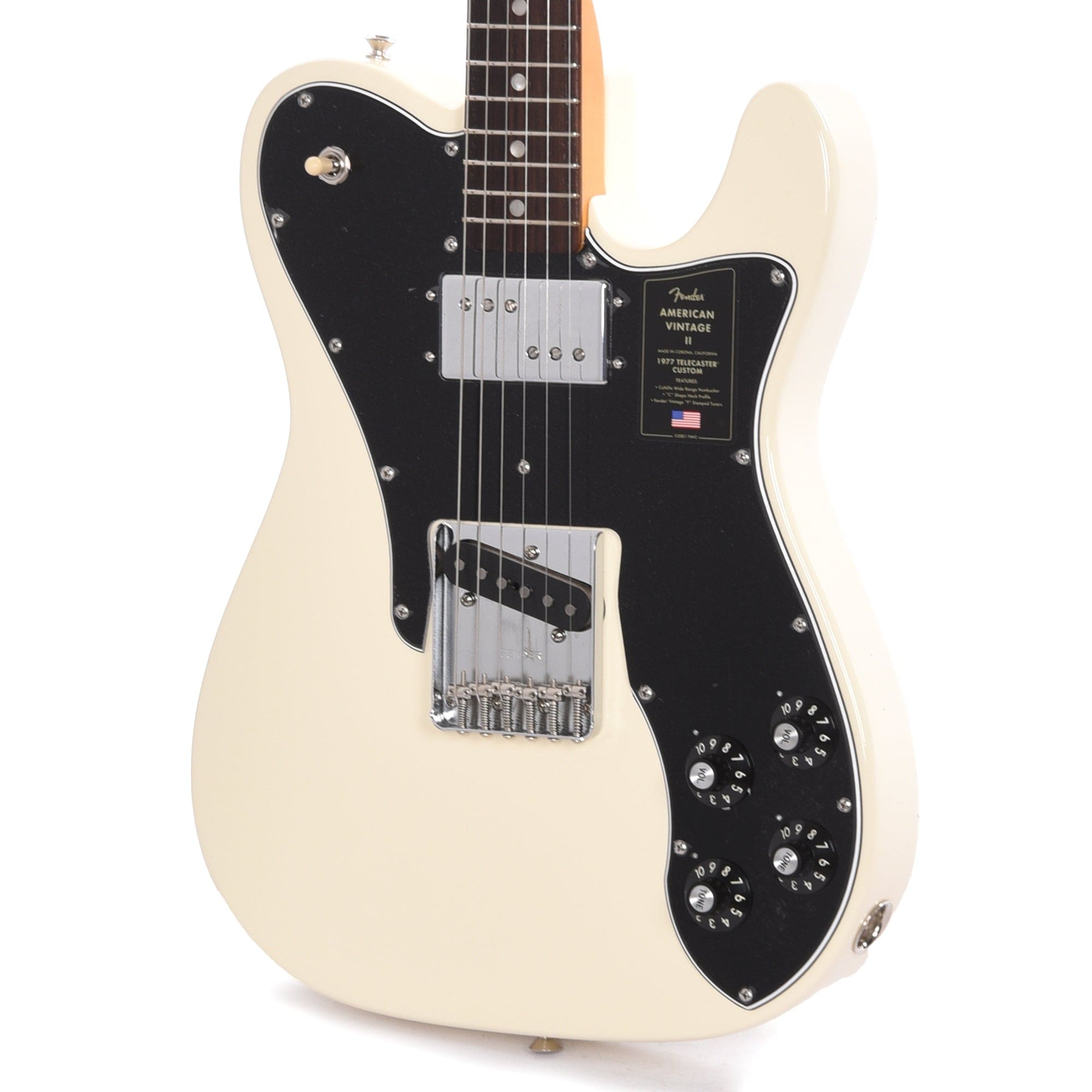 Fender American Vintage II 1977 Telecaster Custom Olympic White