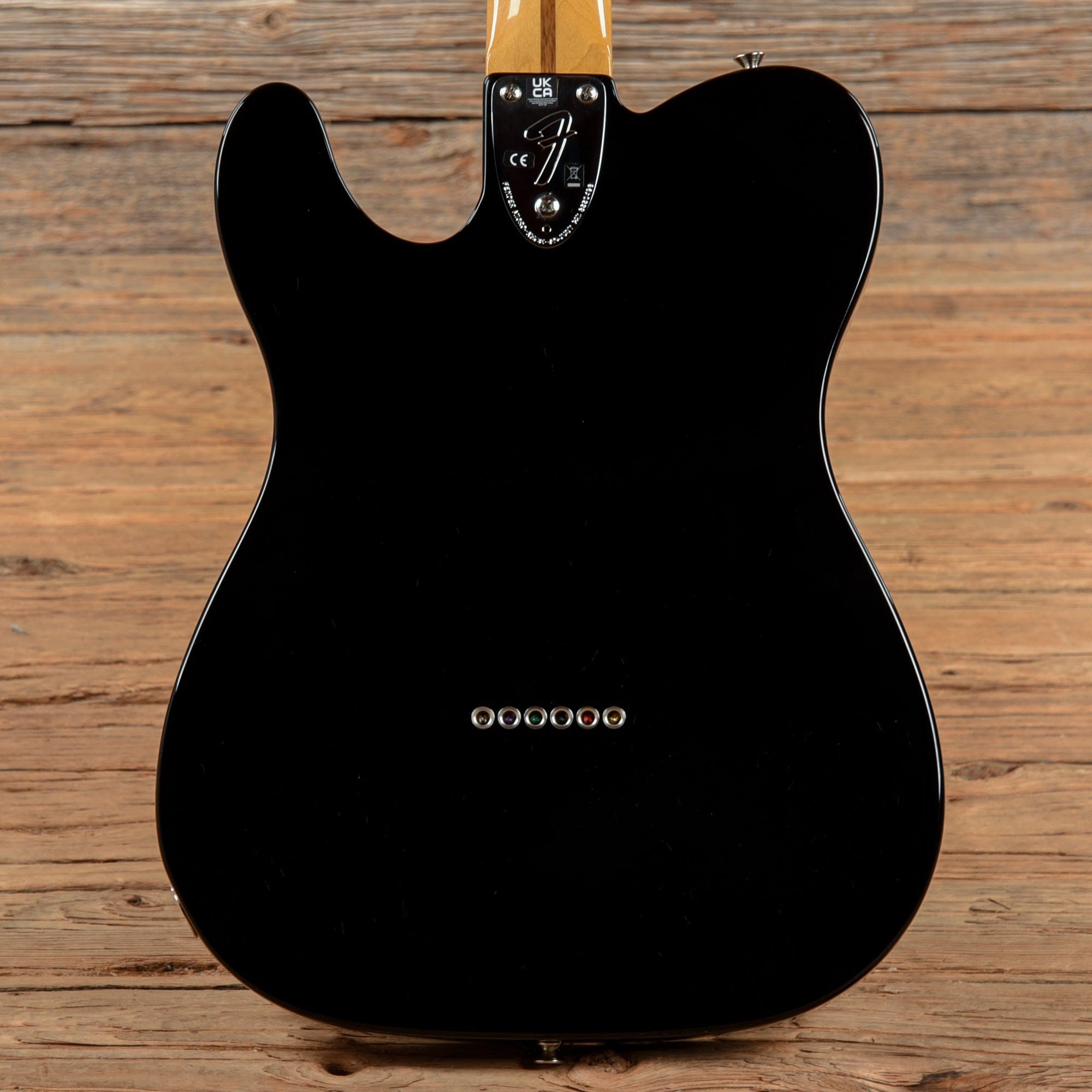 Fender American Vintage II 77 Telecaster Custom Black 2023 Electric Guitars / Solid Body