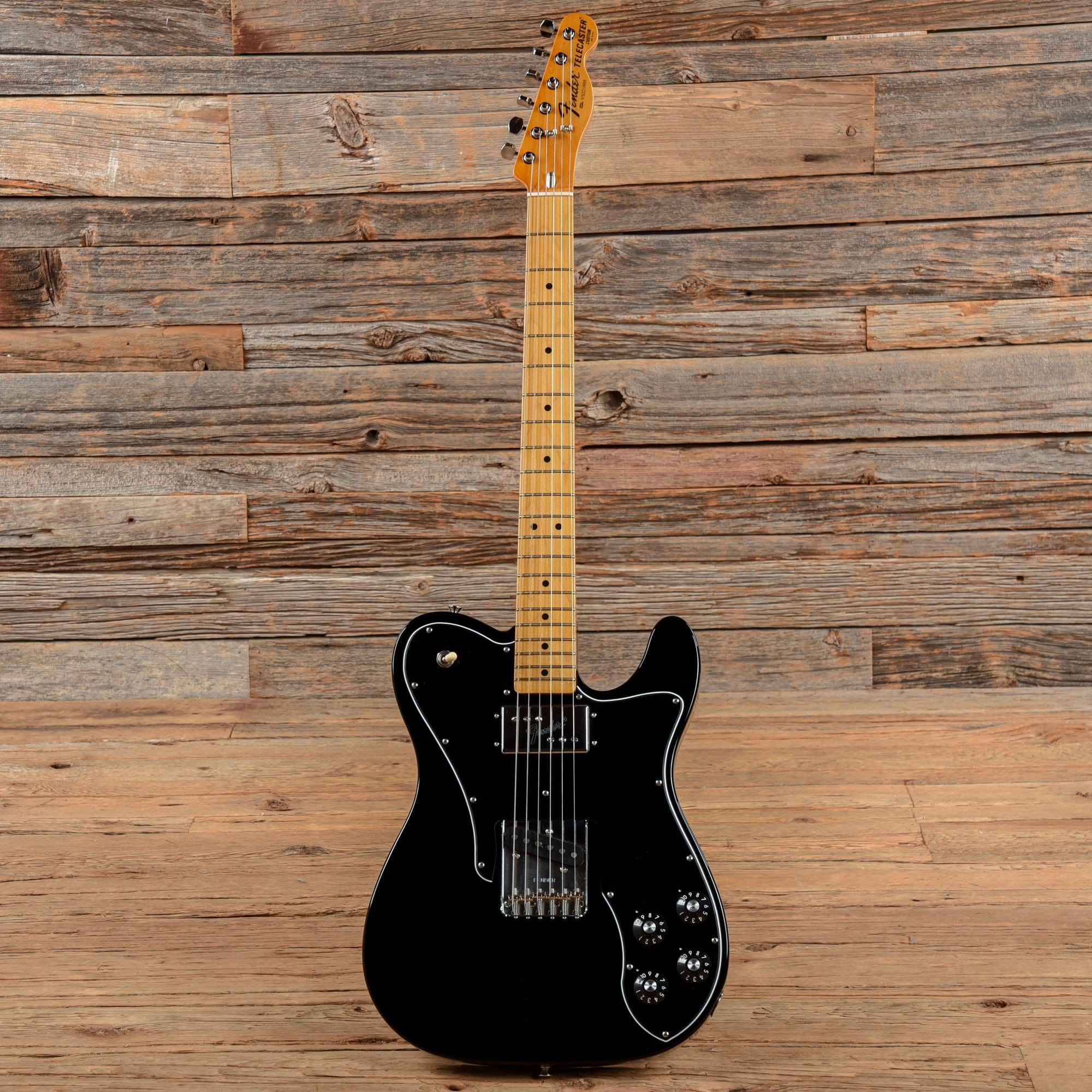 Fender American Vintage II 77 Telecaster Custom Black 2023 Electric Guitars / Solid Body