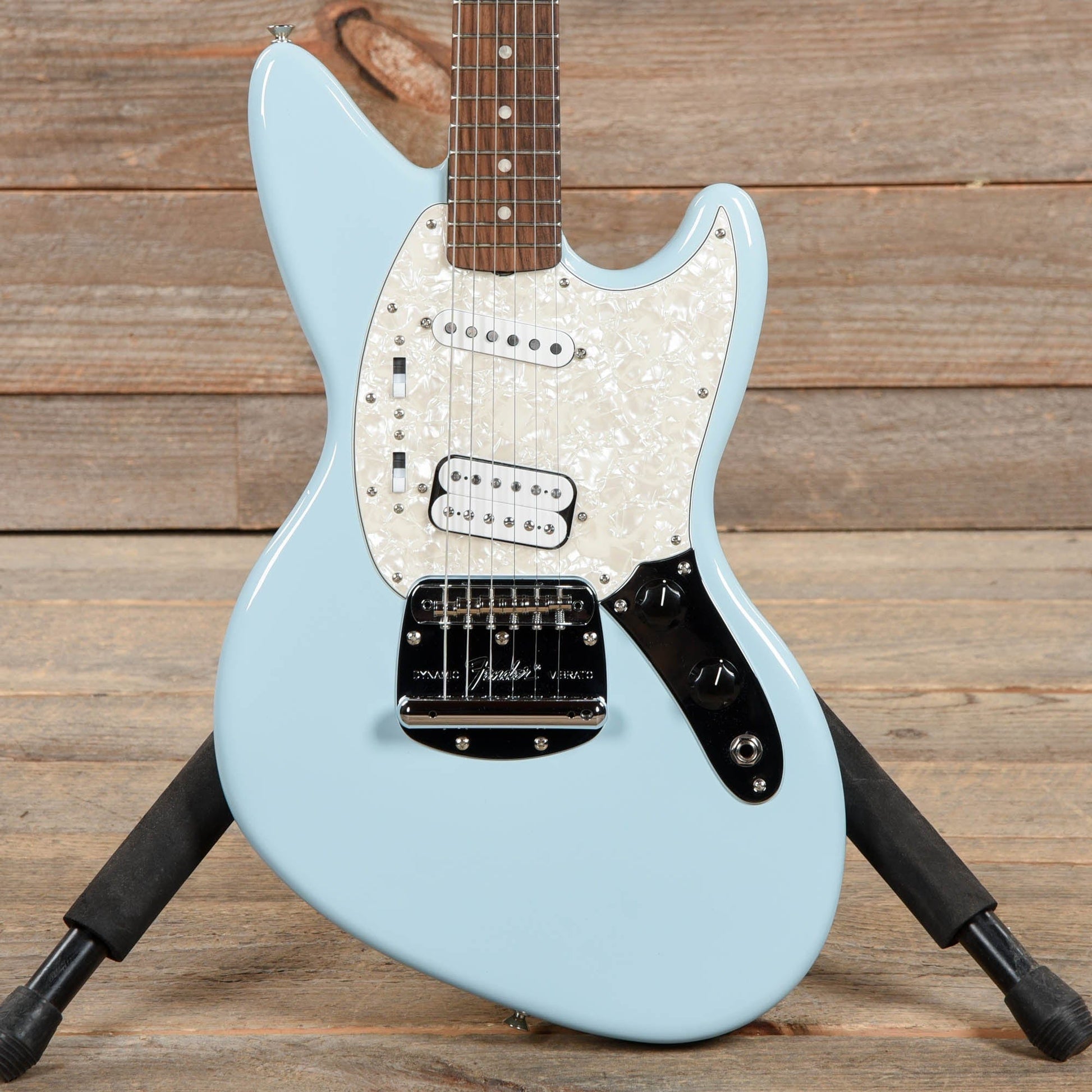 Fender Artist Kurt Cobain Jag-Stang Sonic Blue Electric Guitars / Solid Body