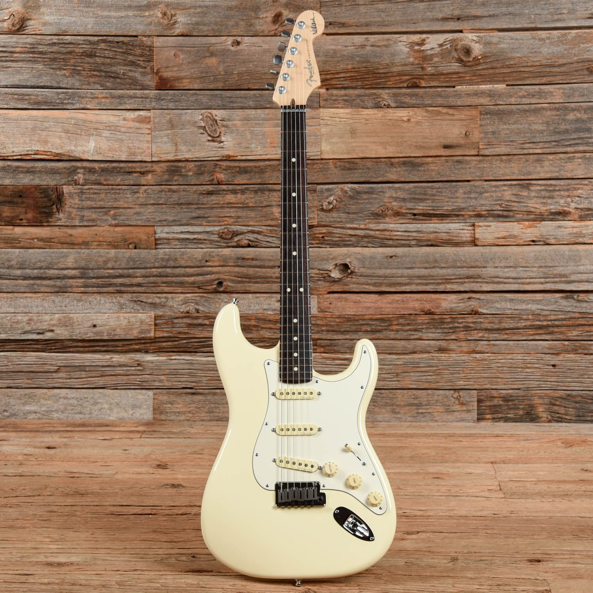 Fender Artist Series Jeff Beck Stratocaster Olympic White 2015 Electric Guitars / Solid Body