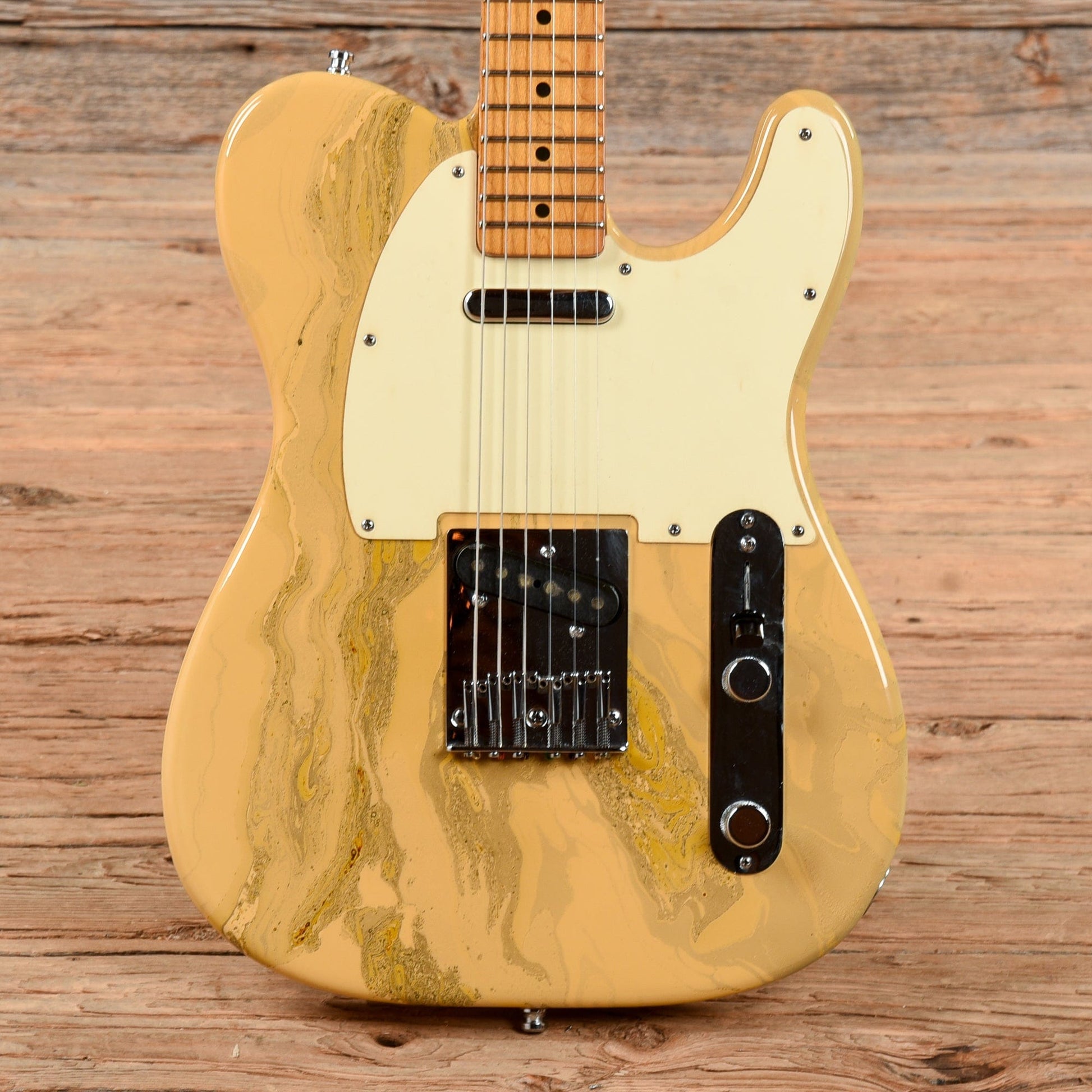 Fender Bowling Ball Telecaster Gold 1984 Electric Guitars / Solid Body