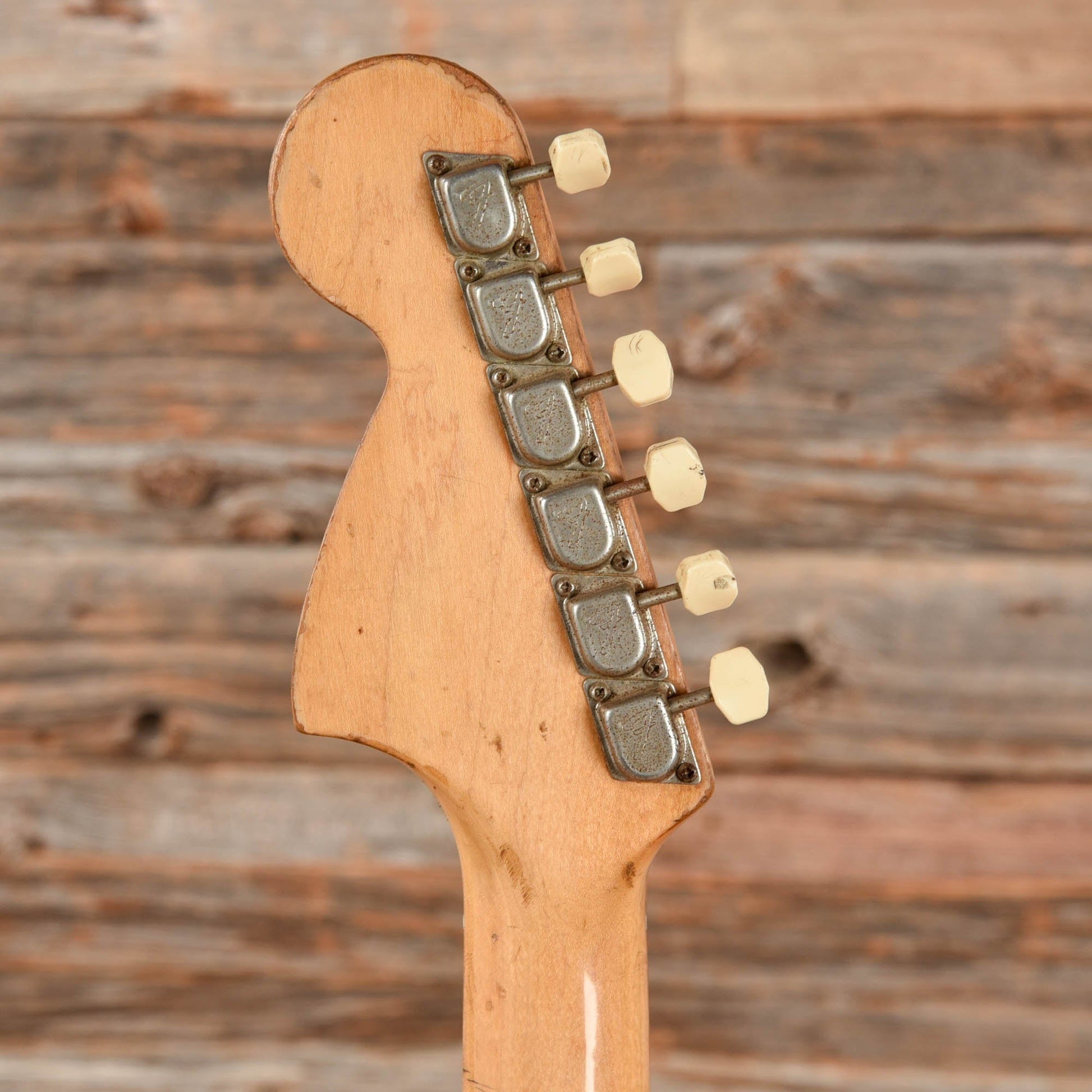 Fender Bronco Black 1972 Electric Guitars / Solid Body