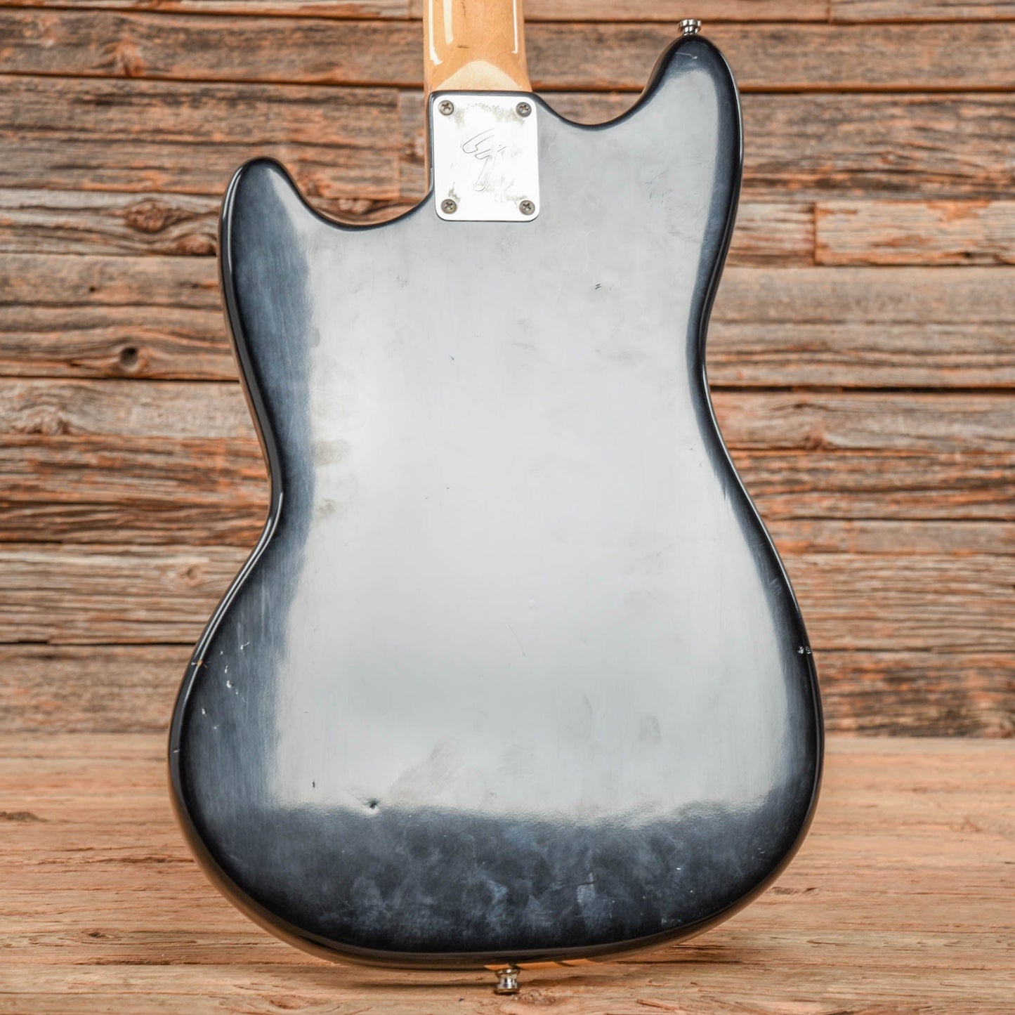 Fender Bronco Black 1972 Electric Guitars / Solid Body