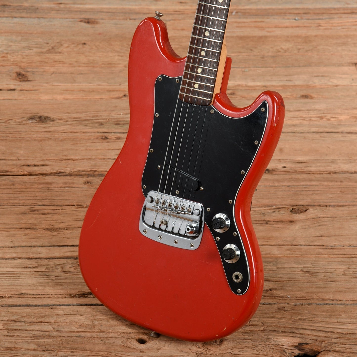 Fender Bronco Fiest Red 1979 Electric Guitars / Solid Body