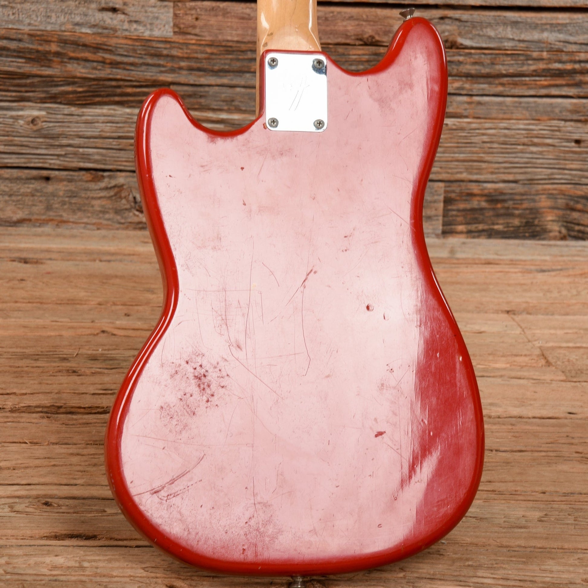 Fender Bronco Fiest Red 1979 Electric Guitars / Solid Body