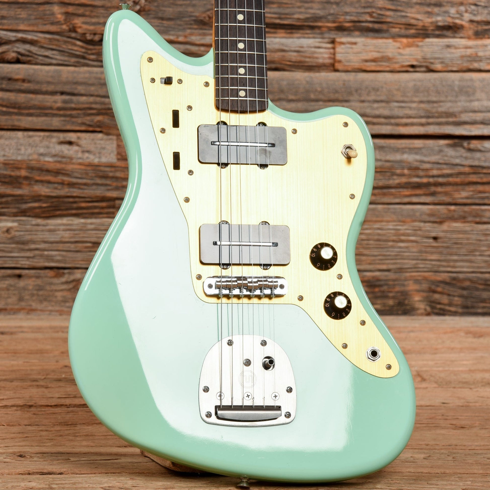 Fender Classic '60s Jazzmaster Lacquer Surf Green 2014 Electric Guitars / Solid Body